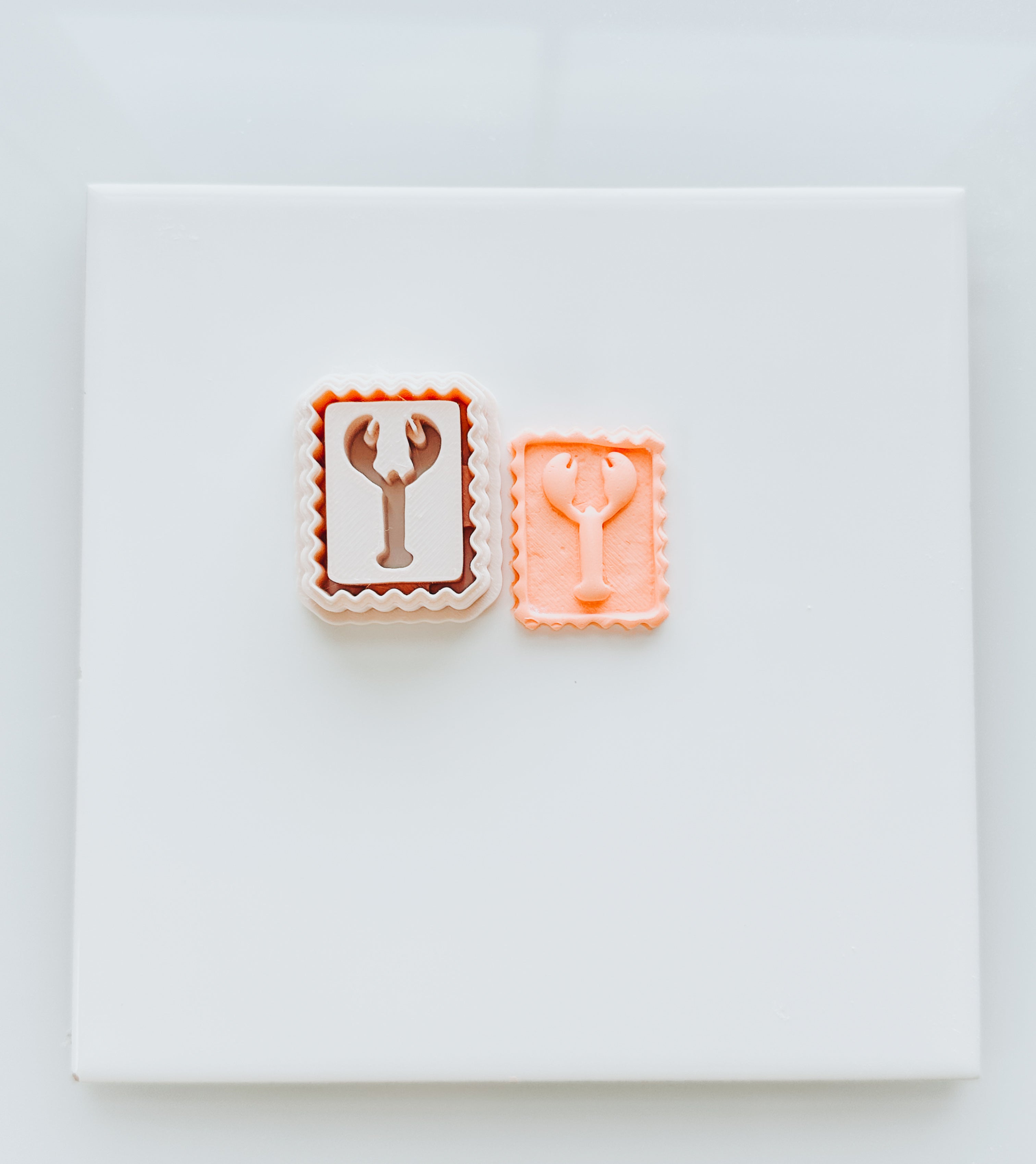 Lobster Stamp Full Press Clay Cutter