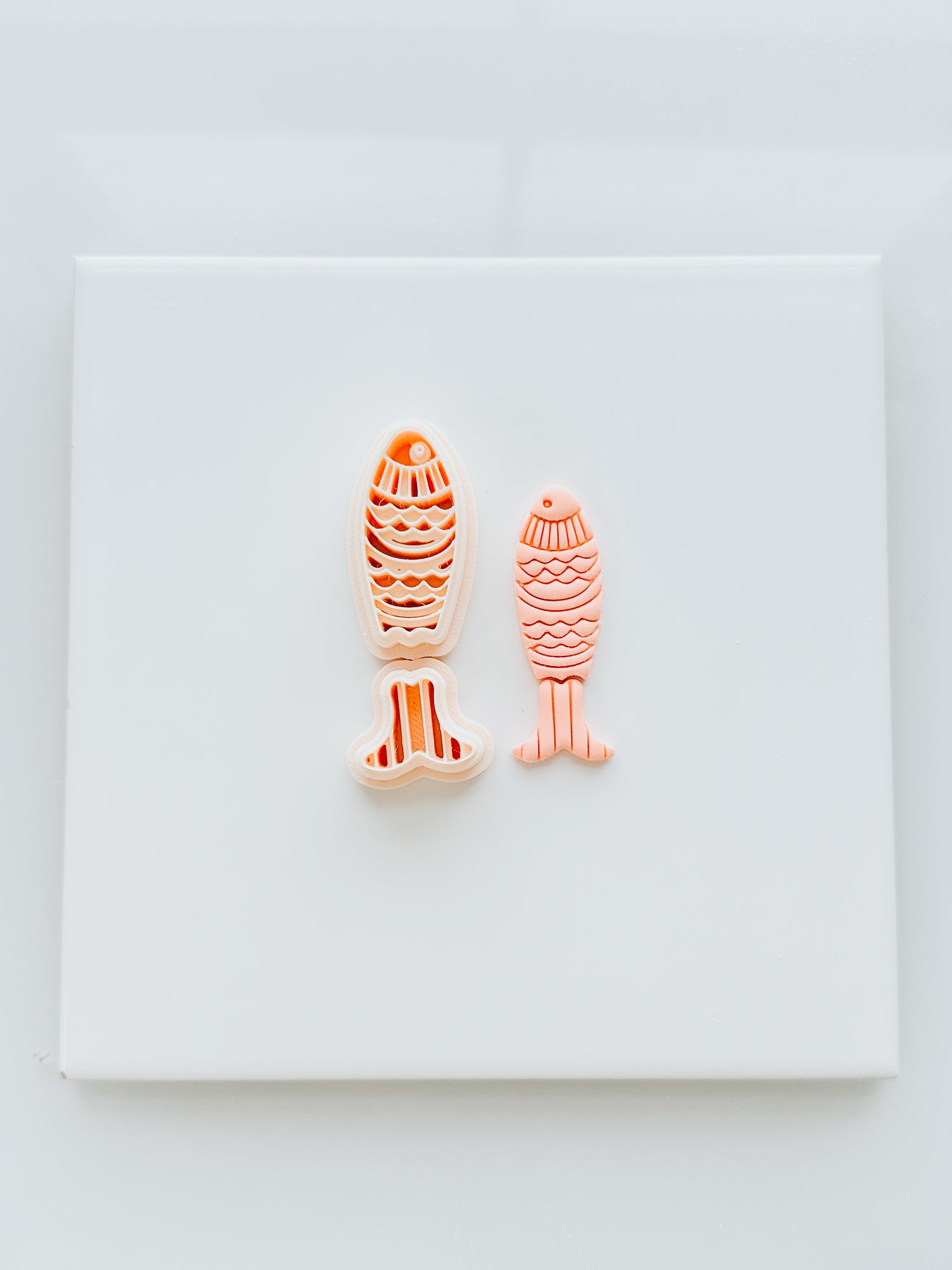 Nautical Sardine Clay Cutter