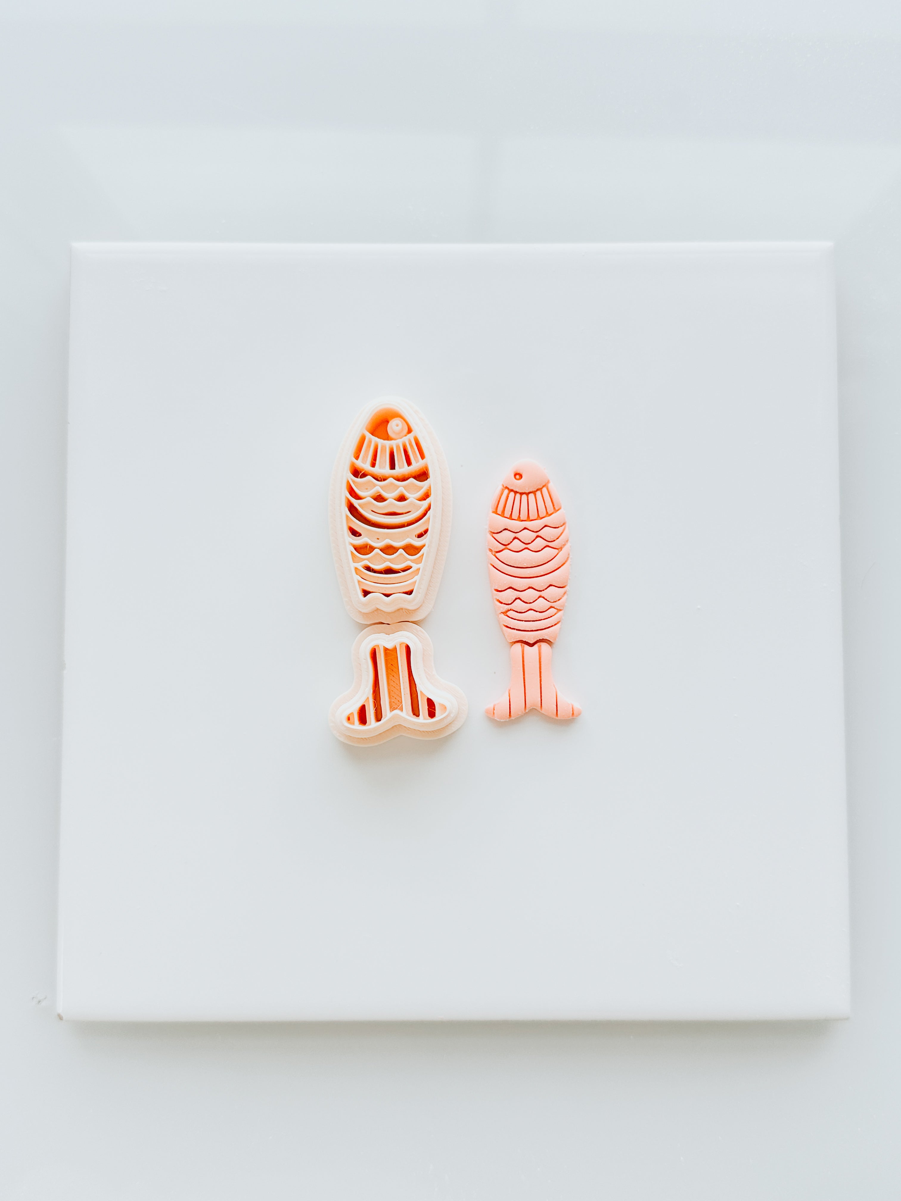Nautical Sardine Clay Cutter