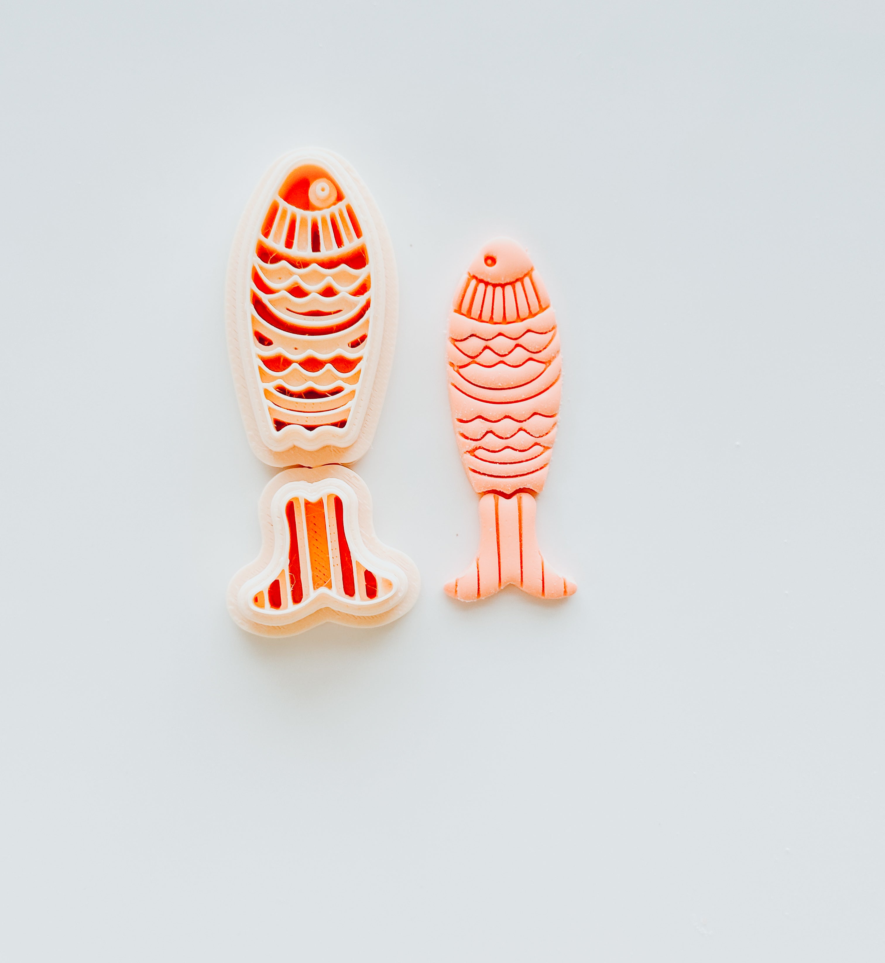 Nautical Sardine Clay Cutter