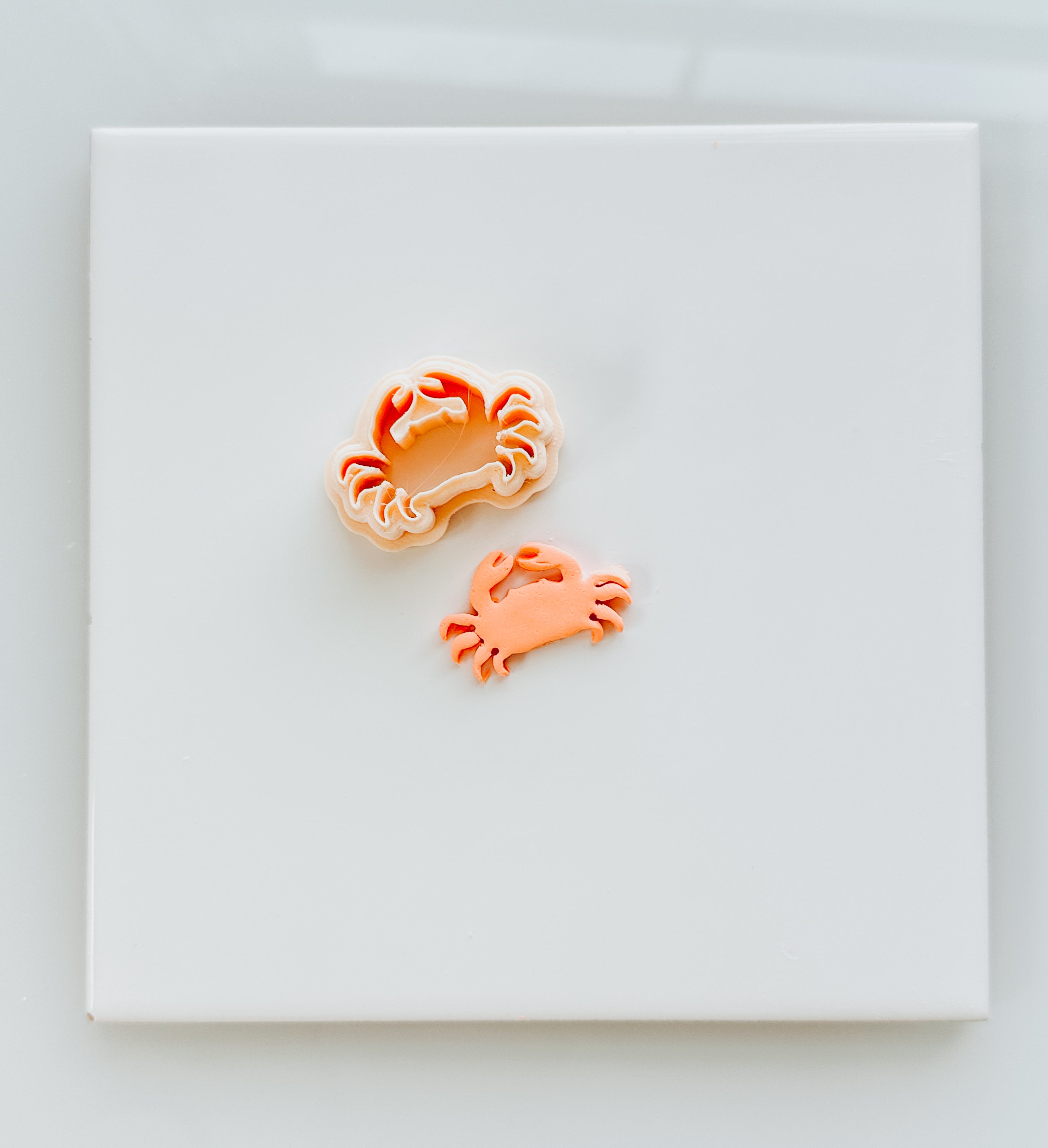 Tiny Crab Clay Cutter | "Care Cutter" Patience & Love Required for Creating With Our Care Cutters