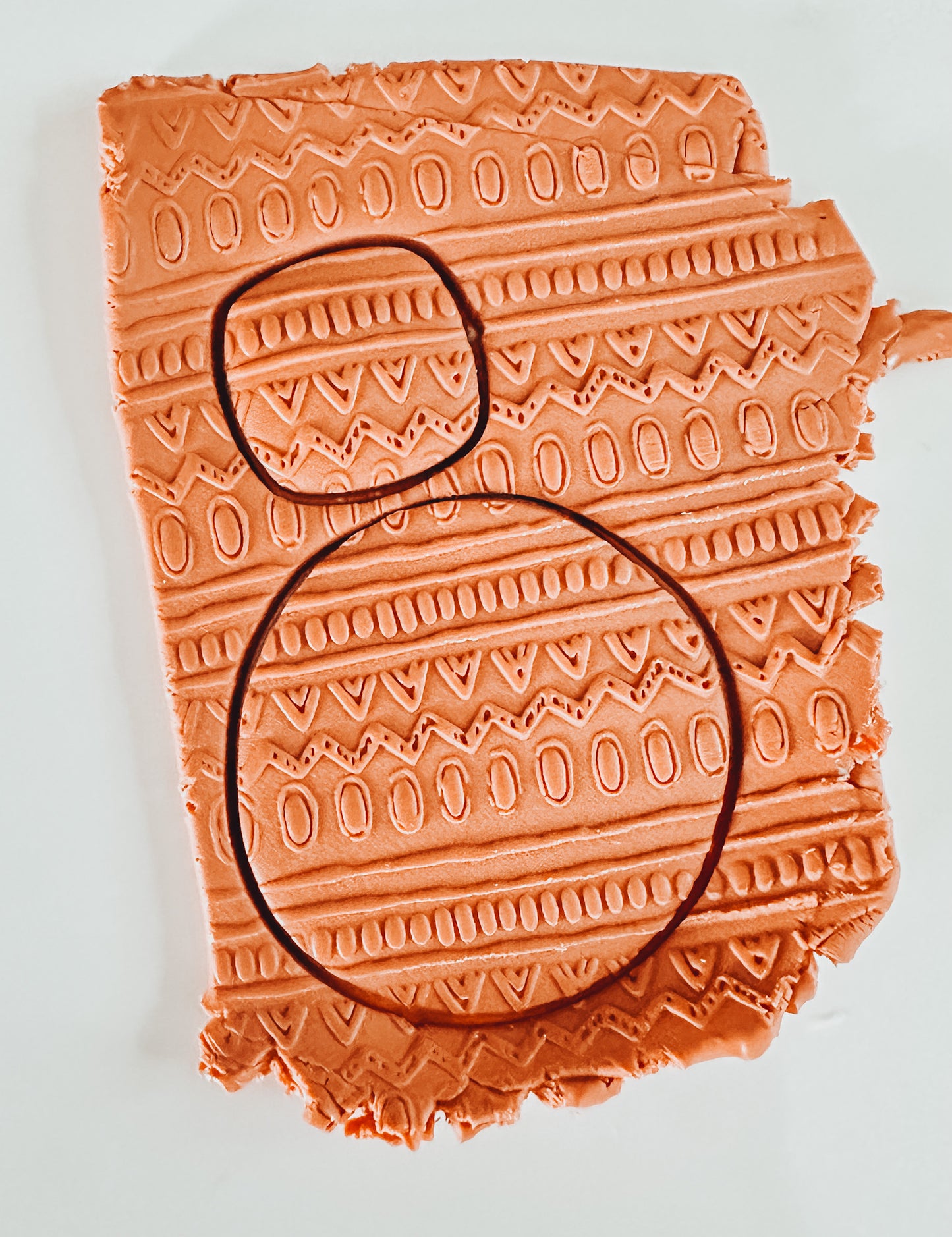 Tribal Clay Texture Mat