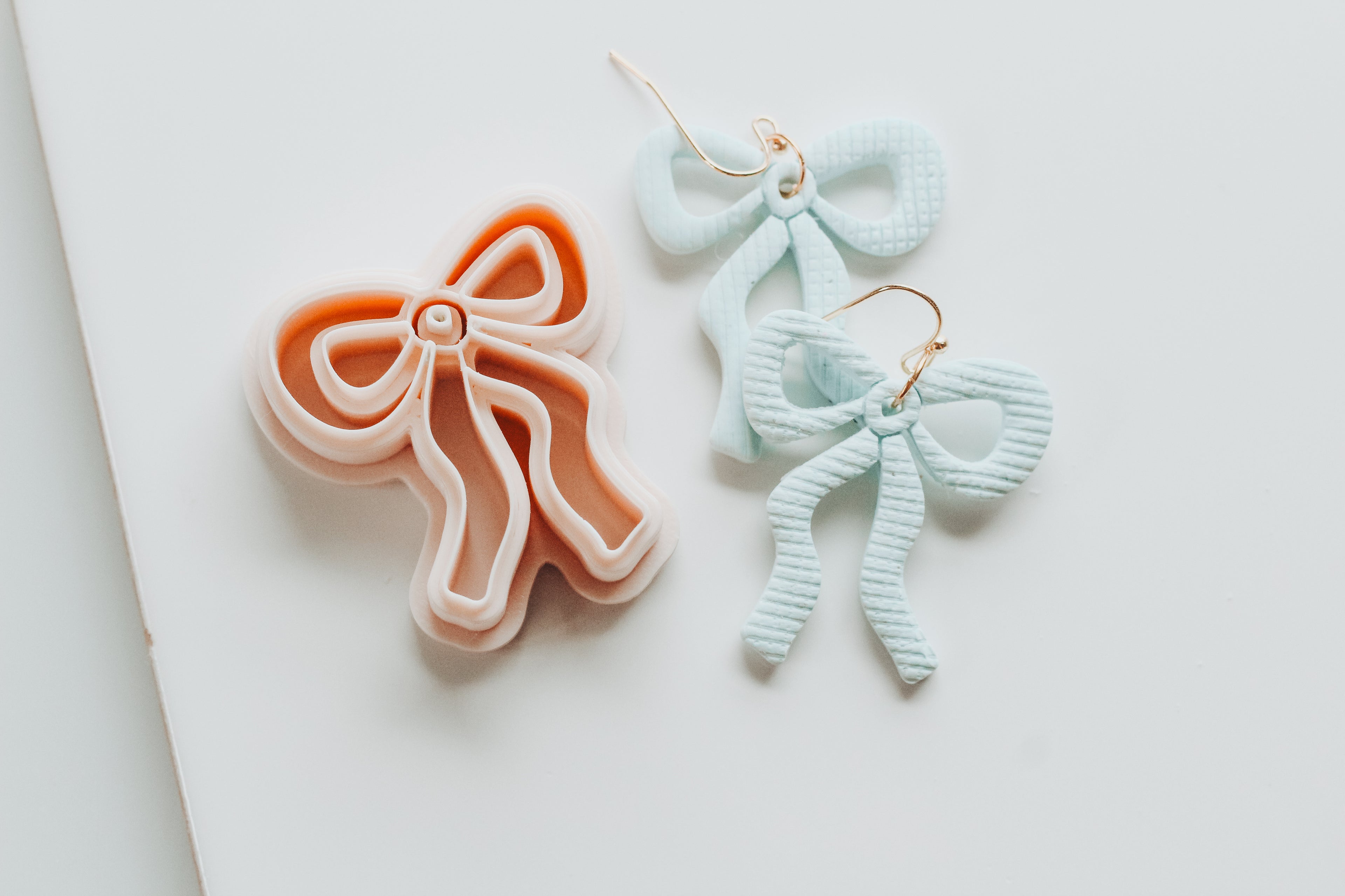 Ribbon Bow Clay Cutter Set