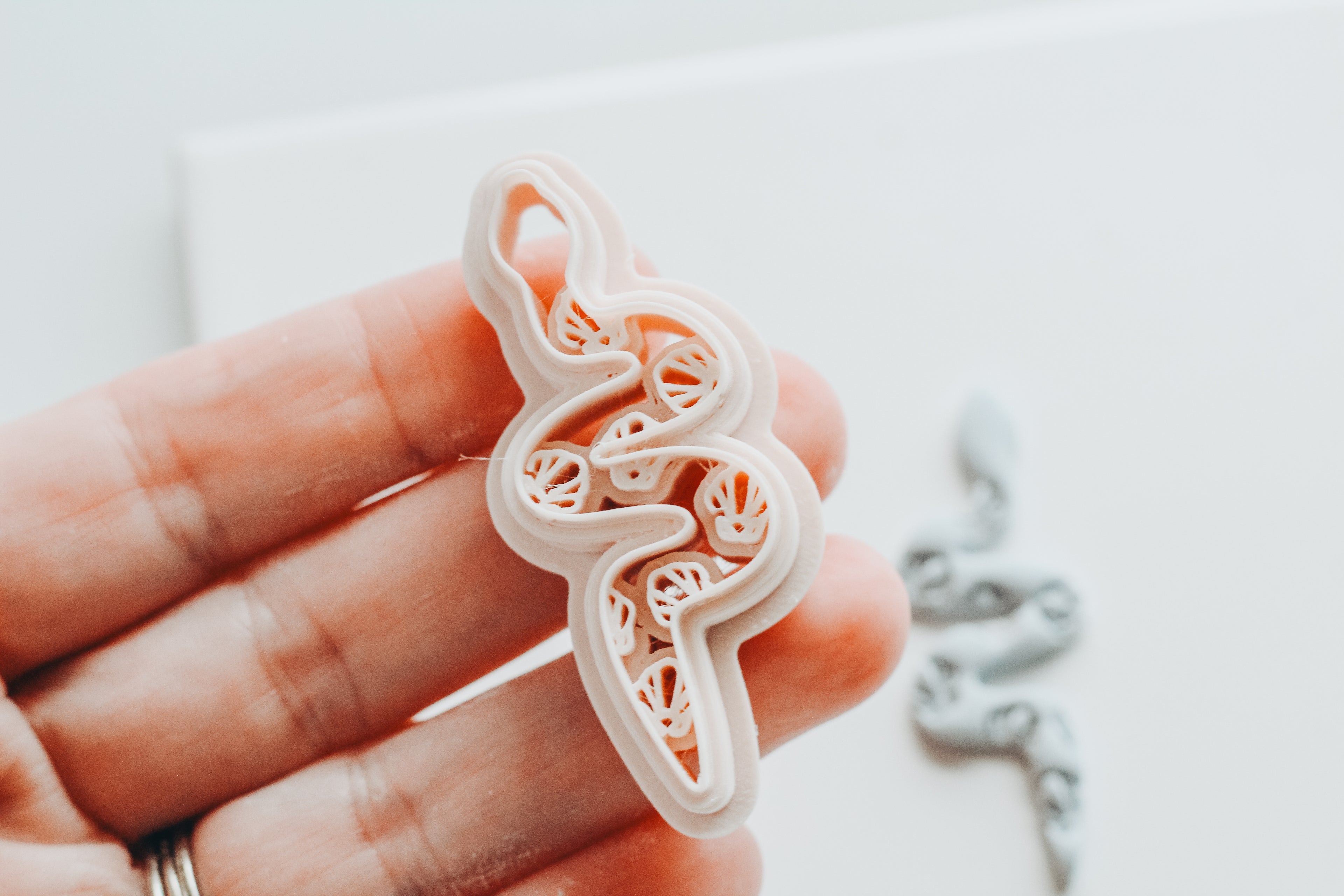 Shell Snake Clay Cutter