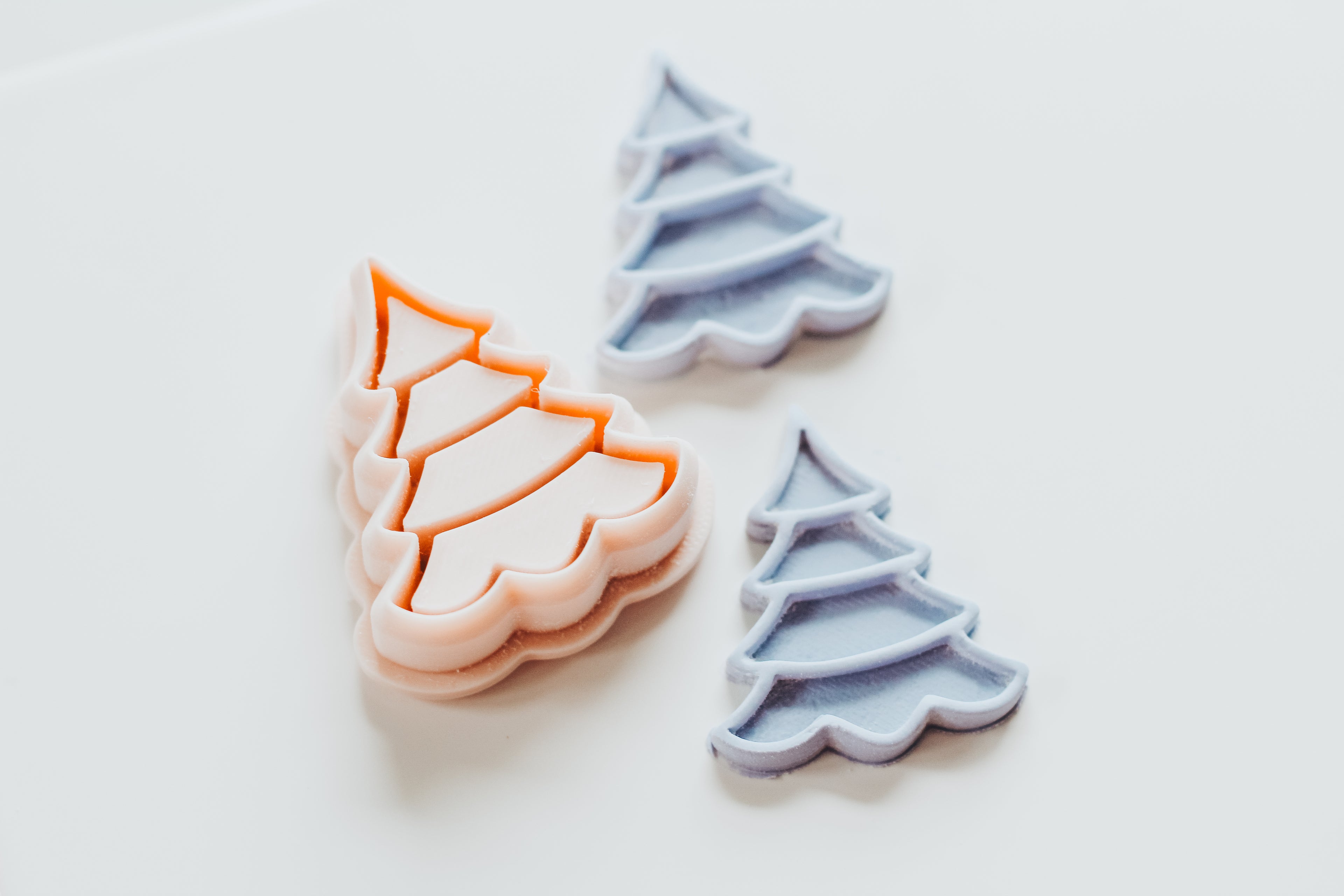 Pressed Scallop Tree Clay Cutter