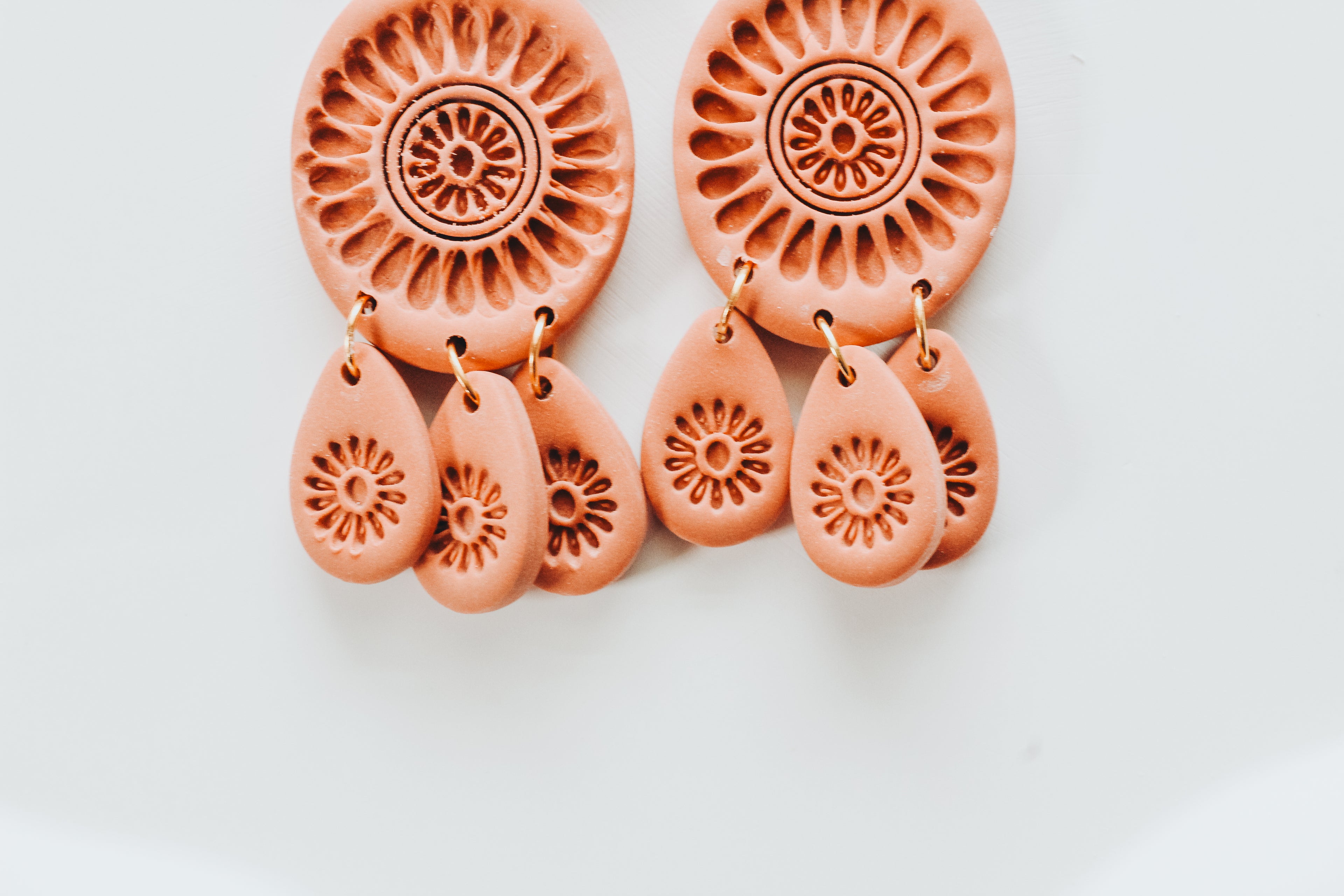 Carmen - Mexican Talavera Inspired 3 Piece Set Clay Cutter