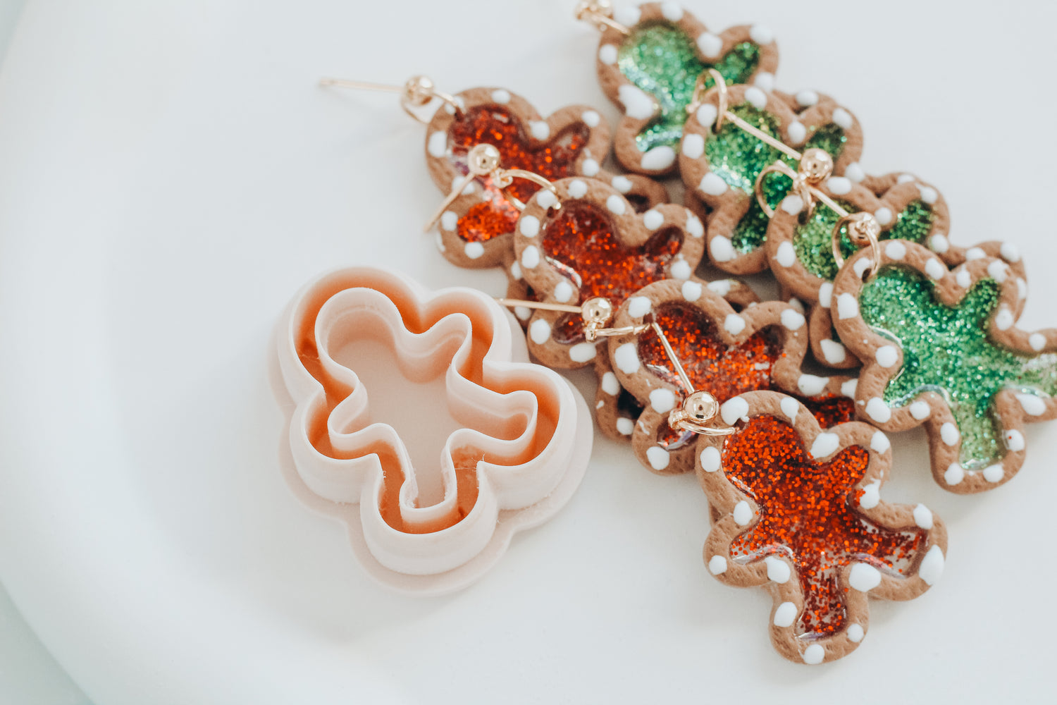 Skinny Gingerbread Man Clay Cutter
