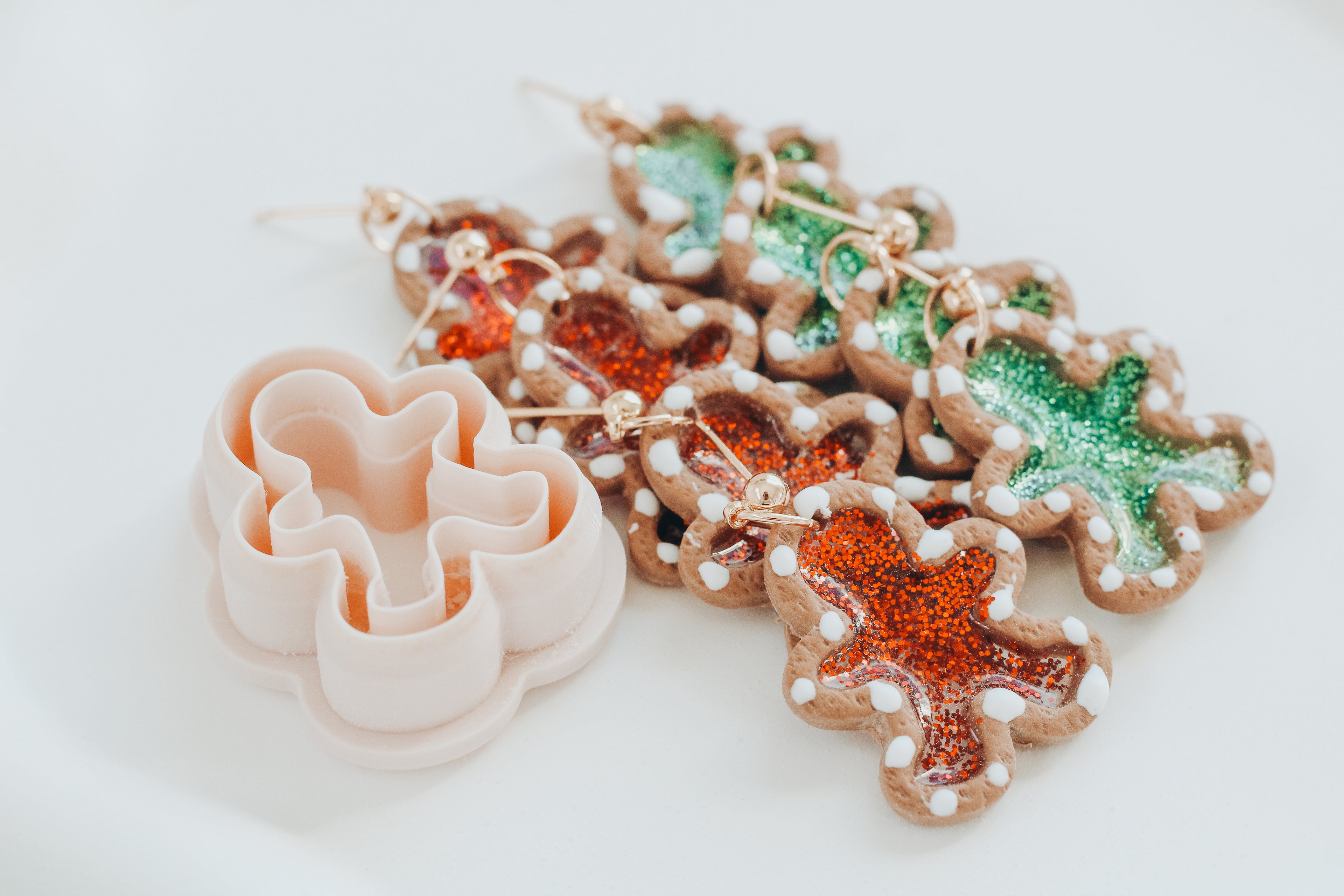 Skinny Gingerbread Man Clay Cutter