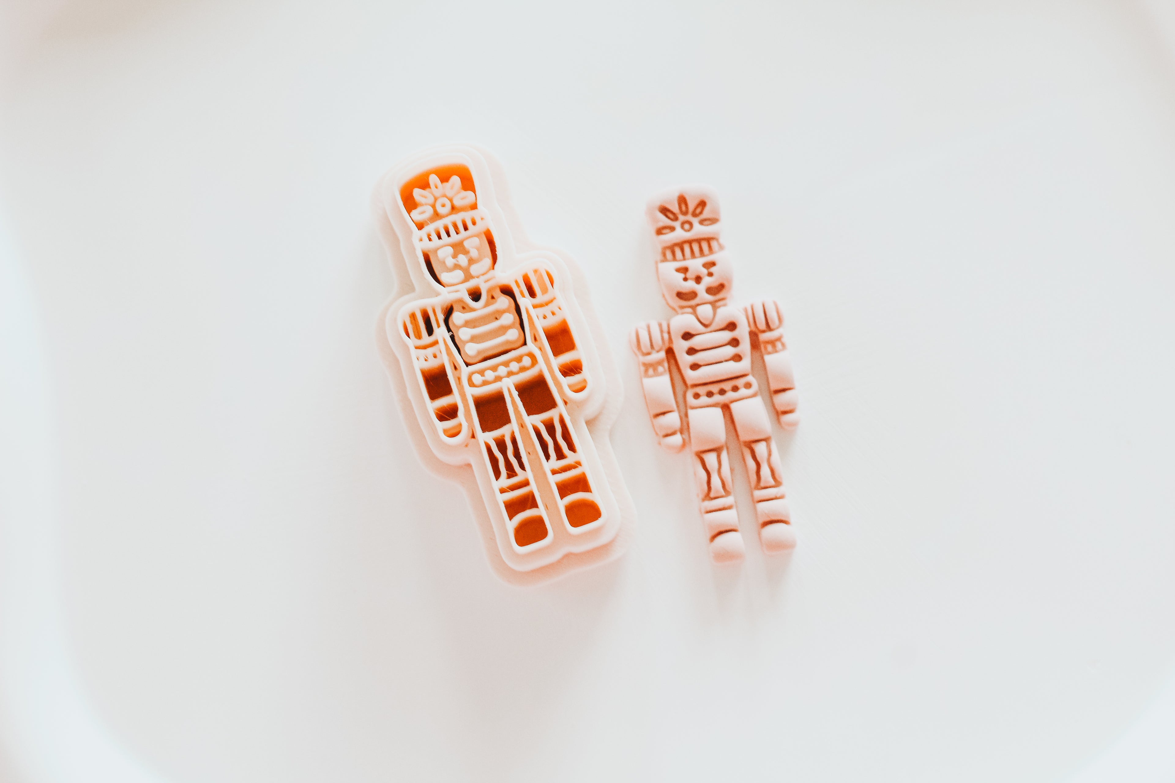 Hand-Drawn Nutcracker - Christmas Clay Cutter
