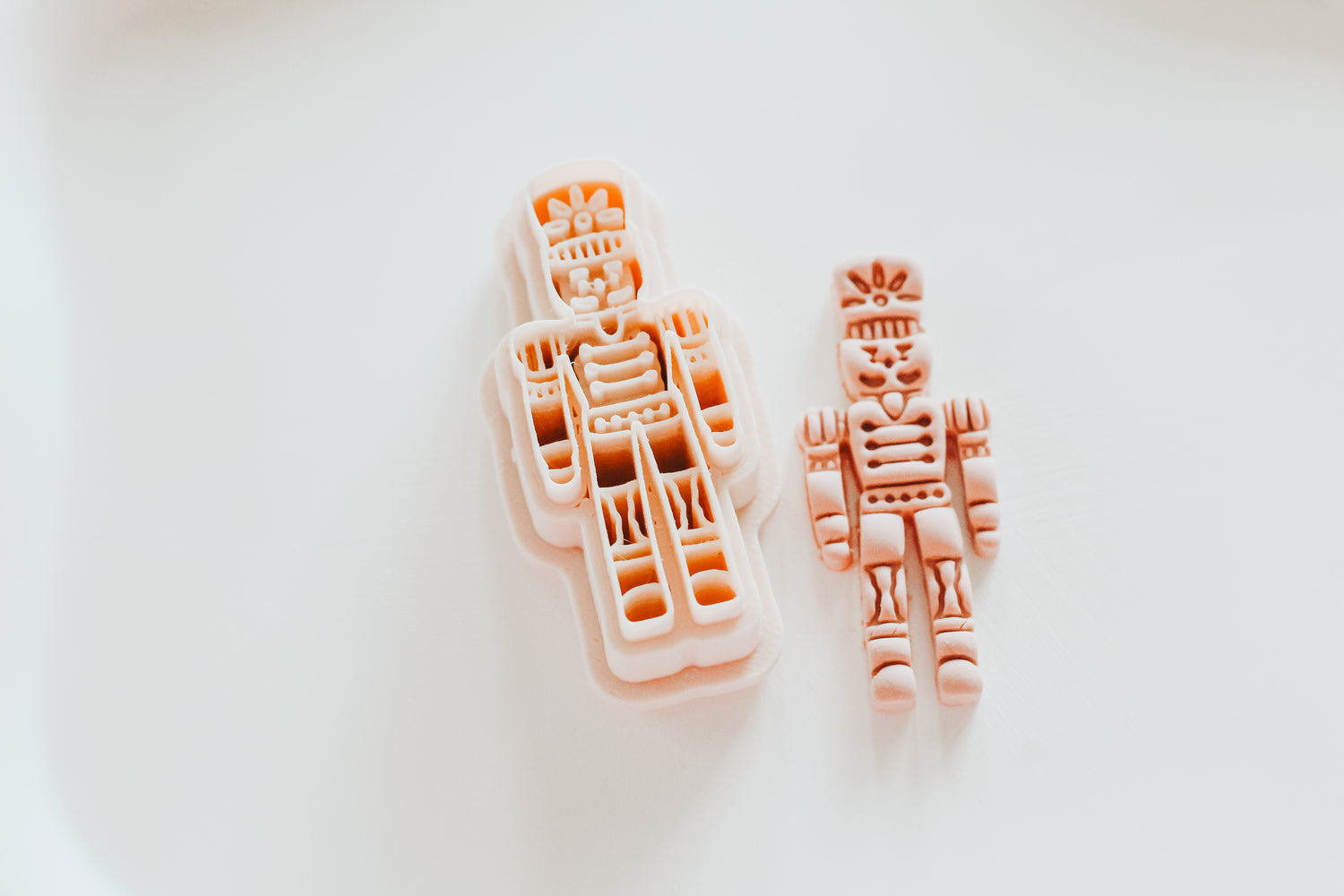 Hand-Drawn Nutcracker - Christmas Clay Cutter