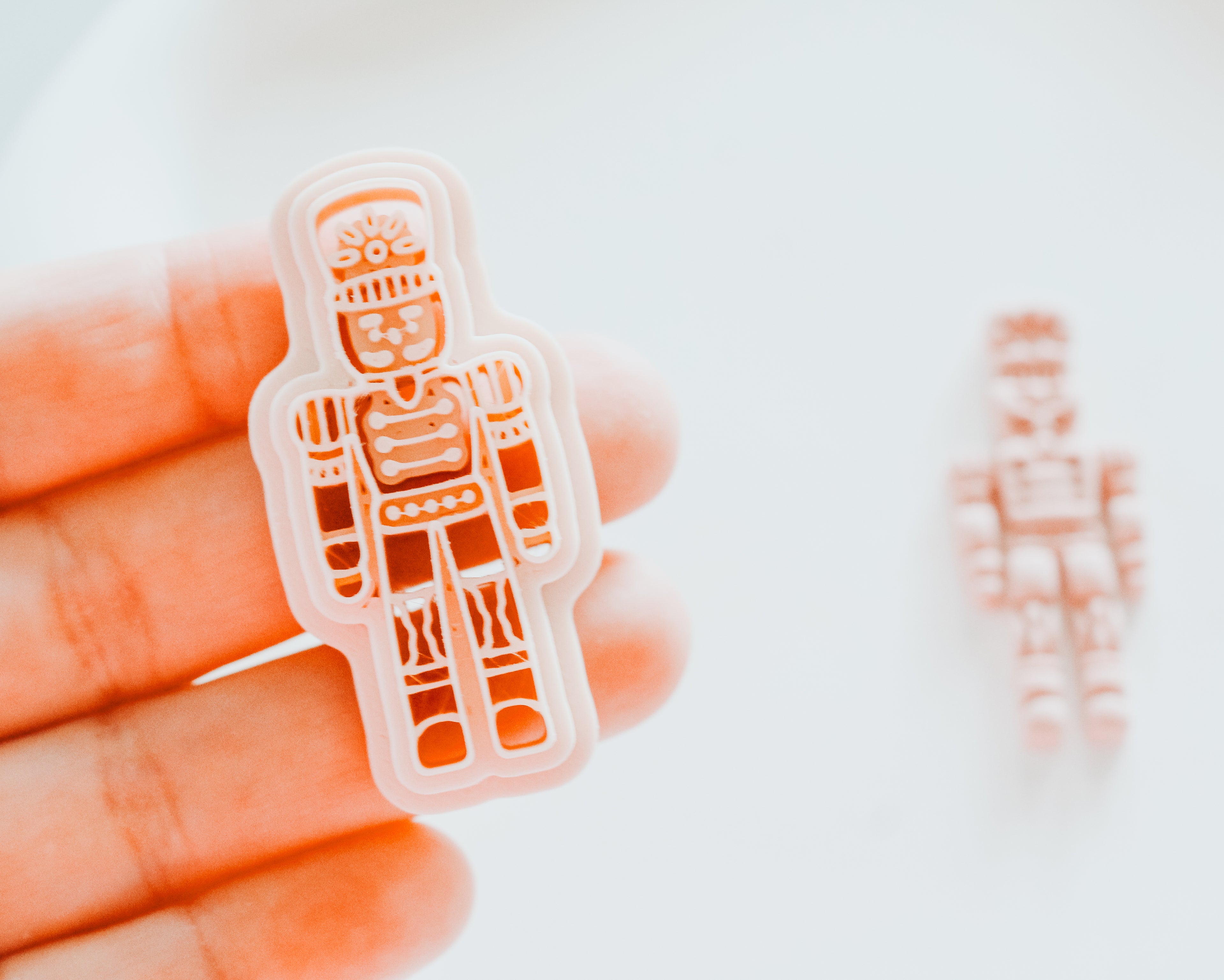 Hand-Drawn Nutcracker - Christmas Clay Cutter