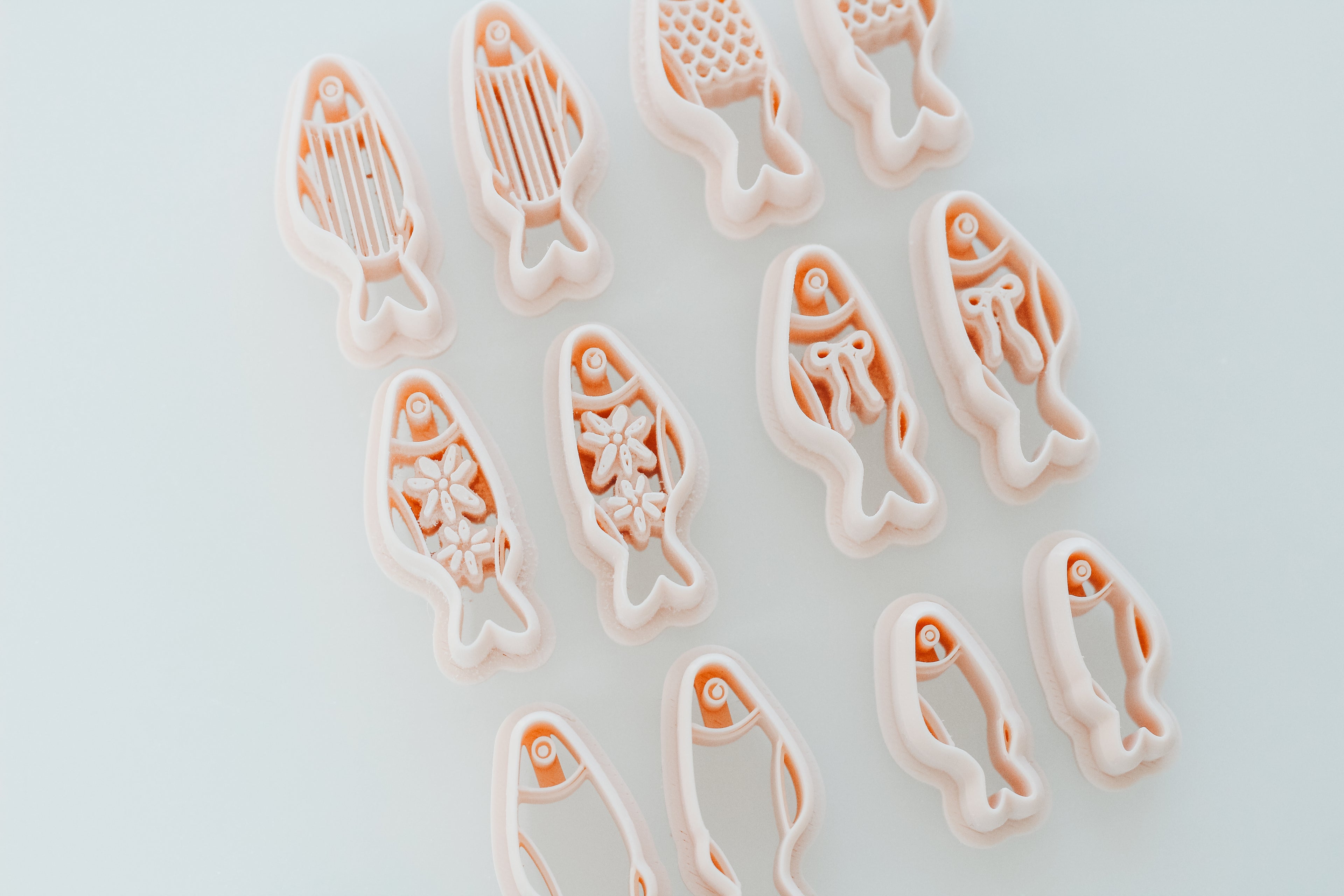 Fish Clay Cutter Mirrored Set