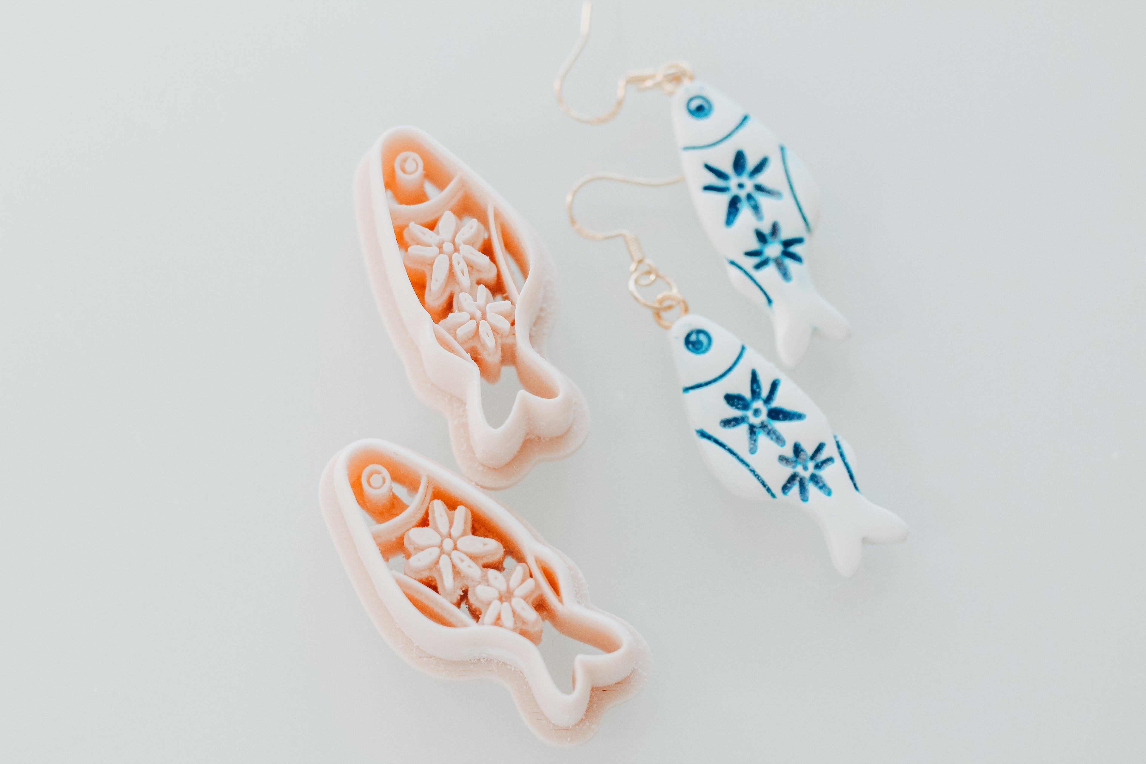 Fish Clay Cutter Mirrored Set