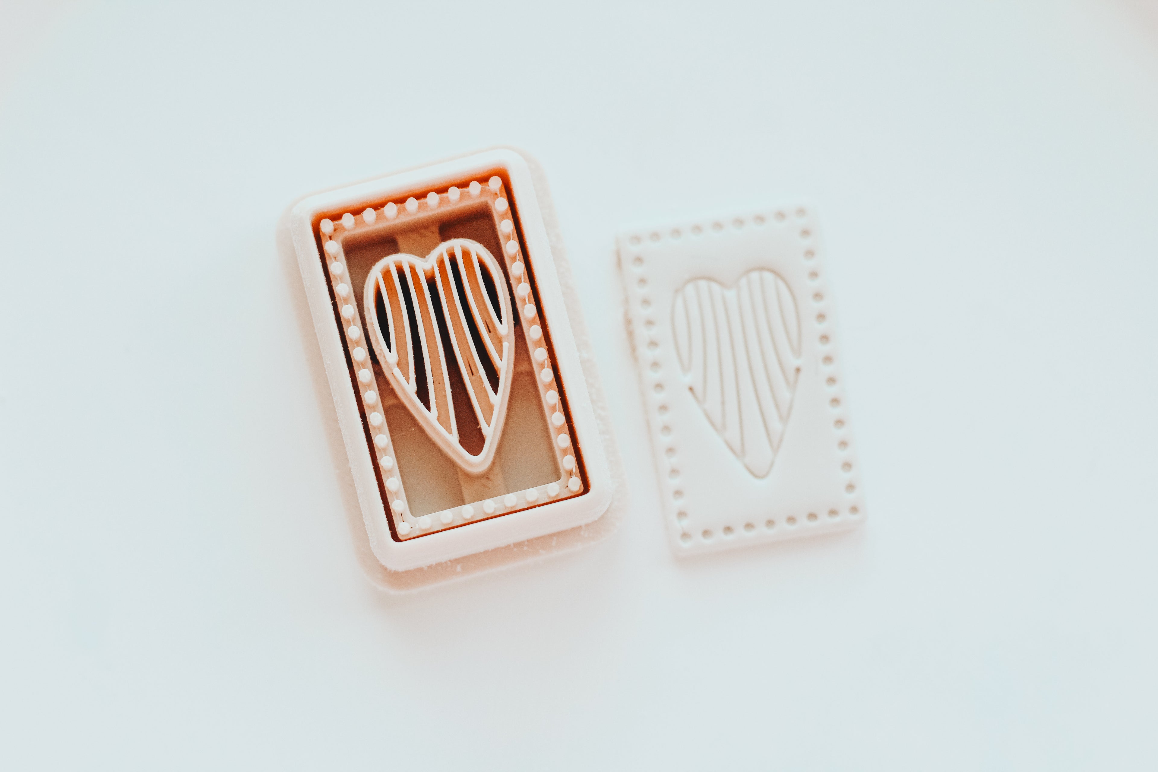 Ophelia Heart Frame Clay Cutter Set