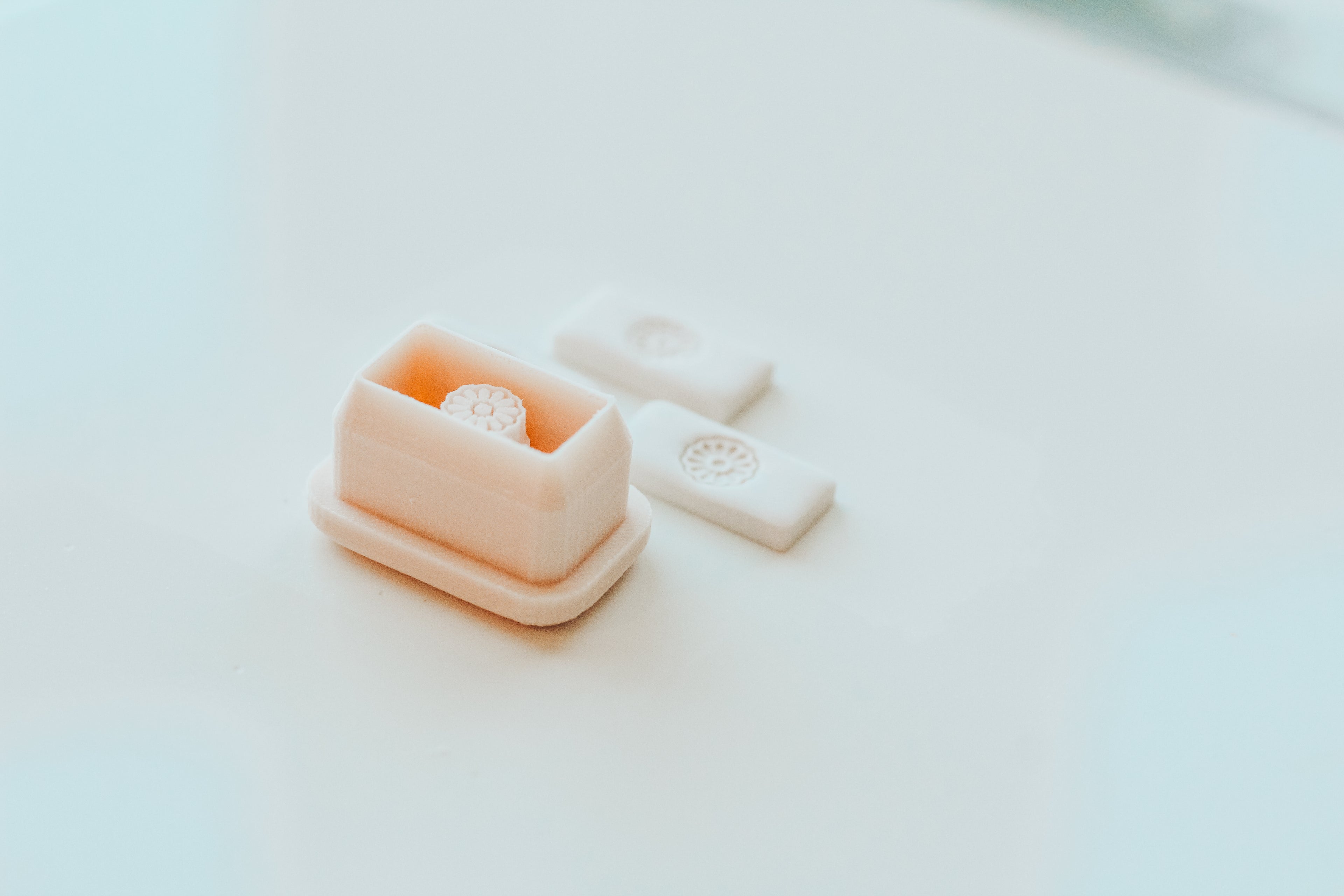 Talavera Flower Charm Extra Dainty Precision Clay Cutter Mirror Set