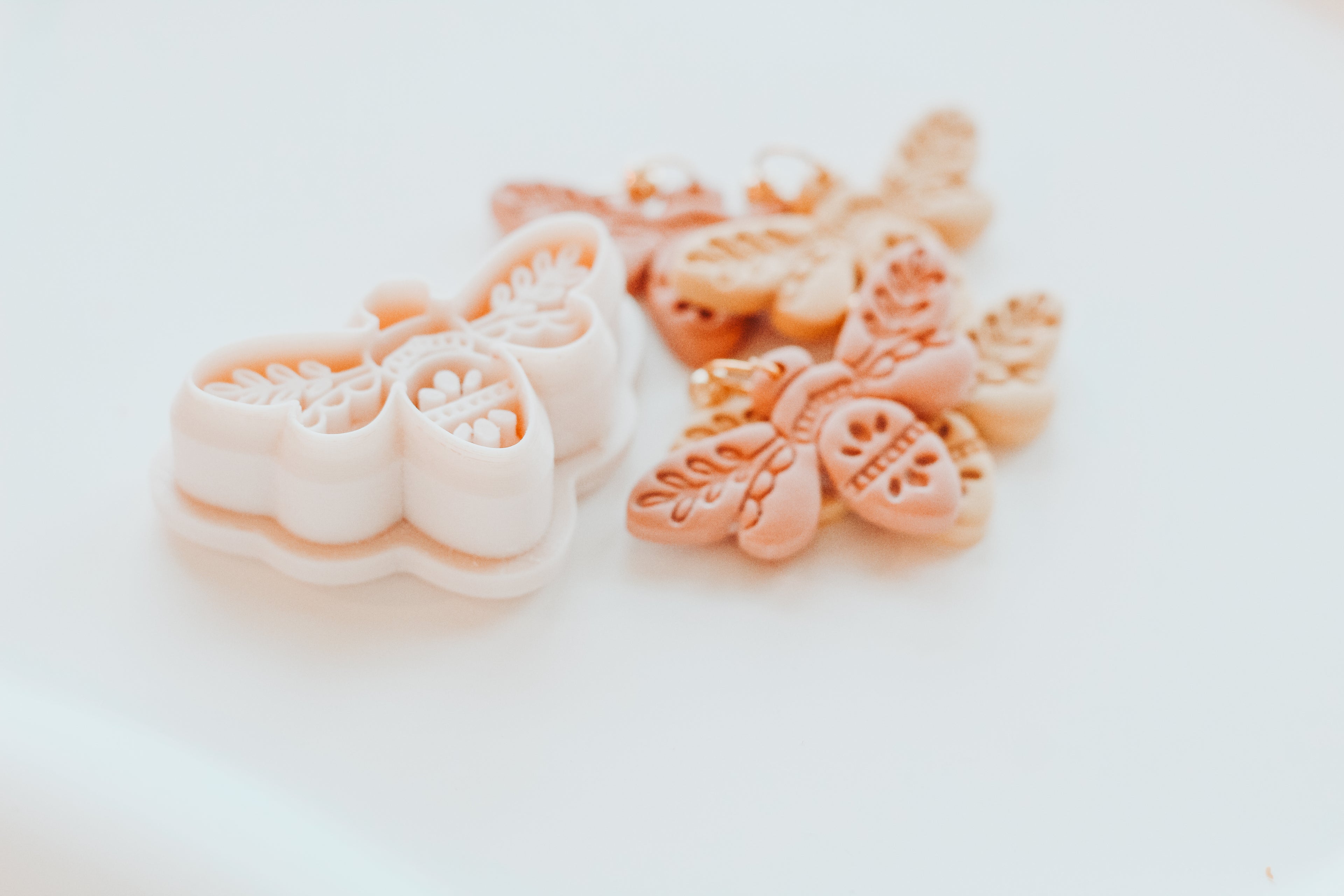 Boho Honey Bee Clay Cutter