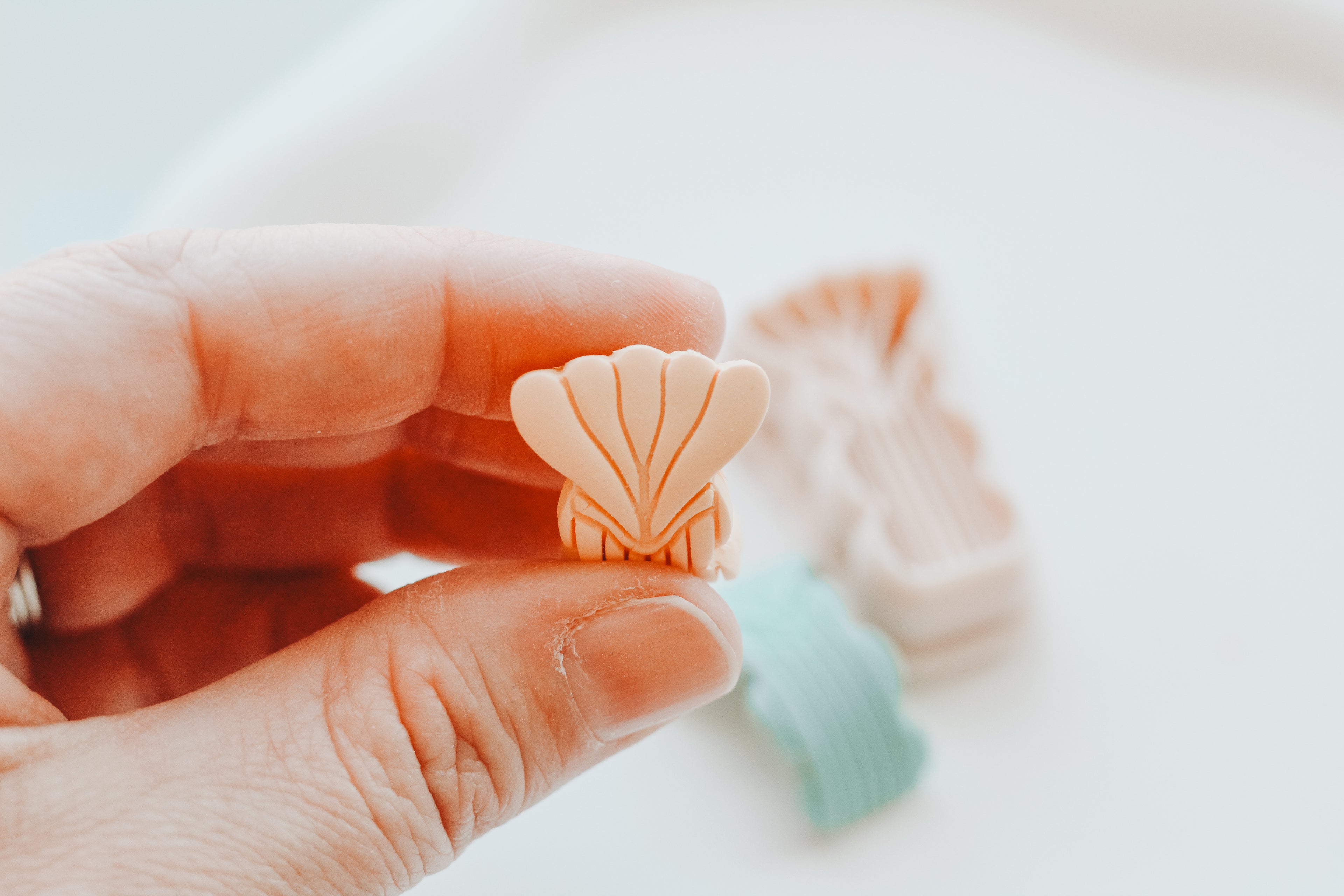 Scallop Fan Huggie (can also be regular cutter not just huggie!) Clay Cutter Set