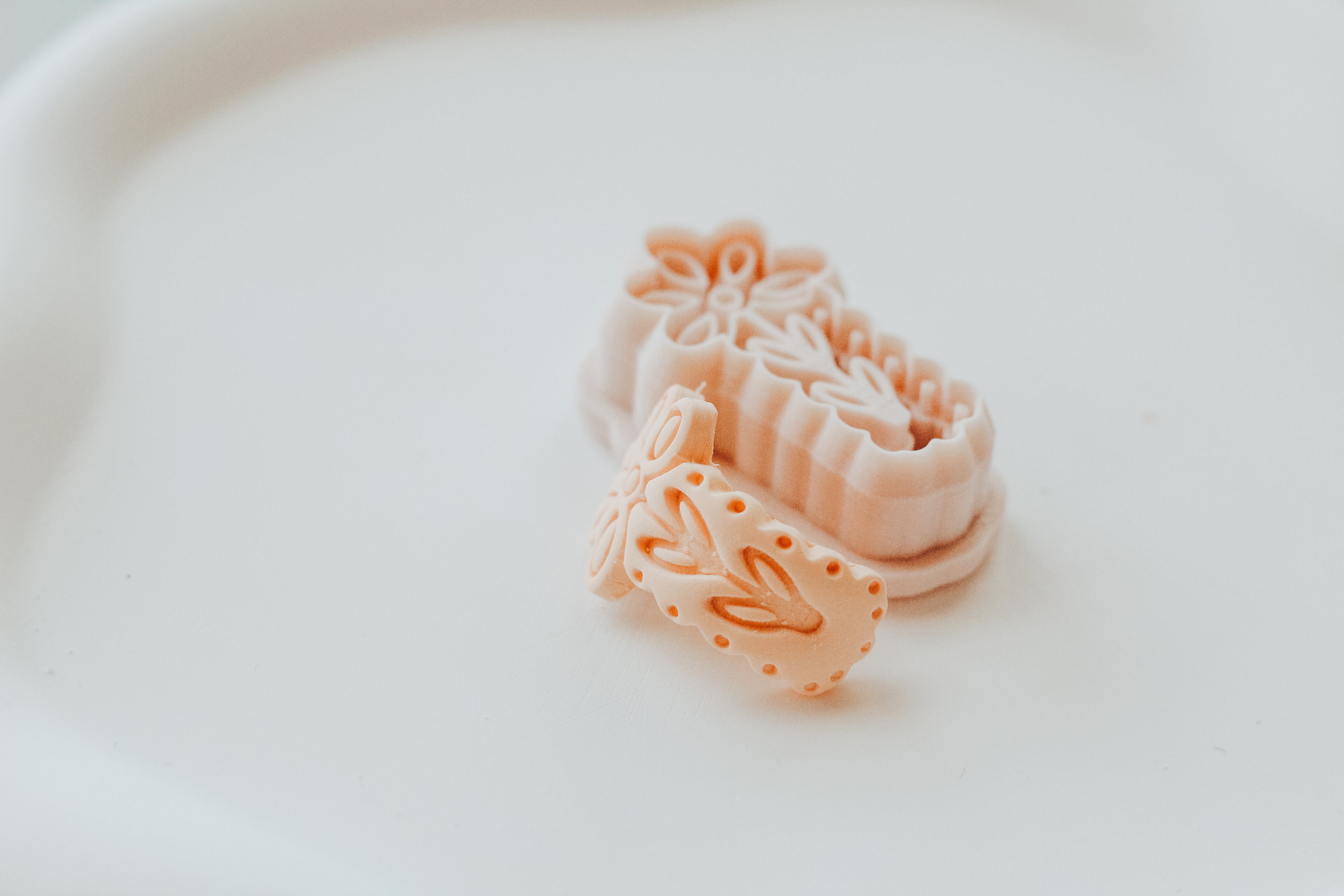 Flower Top Huggie (can also be regular cutter not just huggie!) Clay Cutter Set