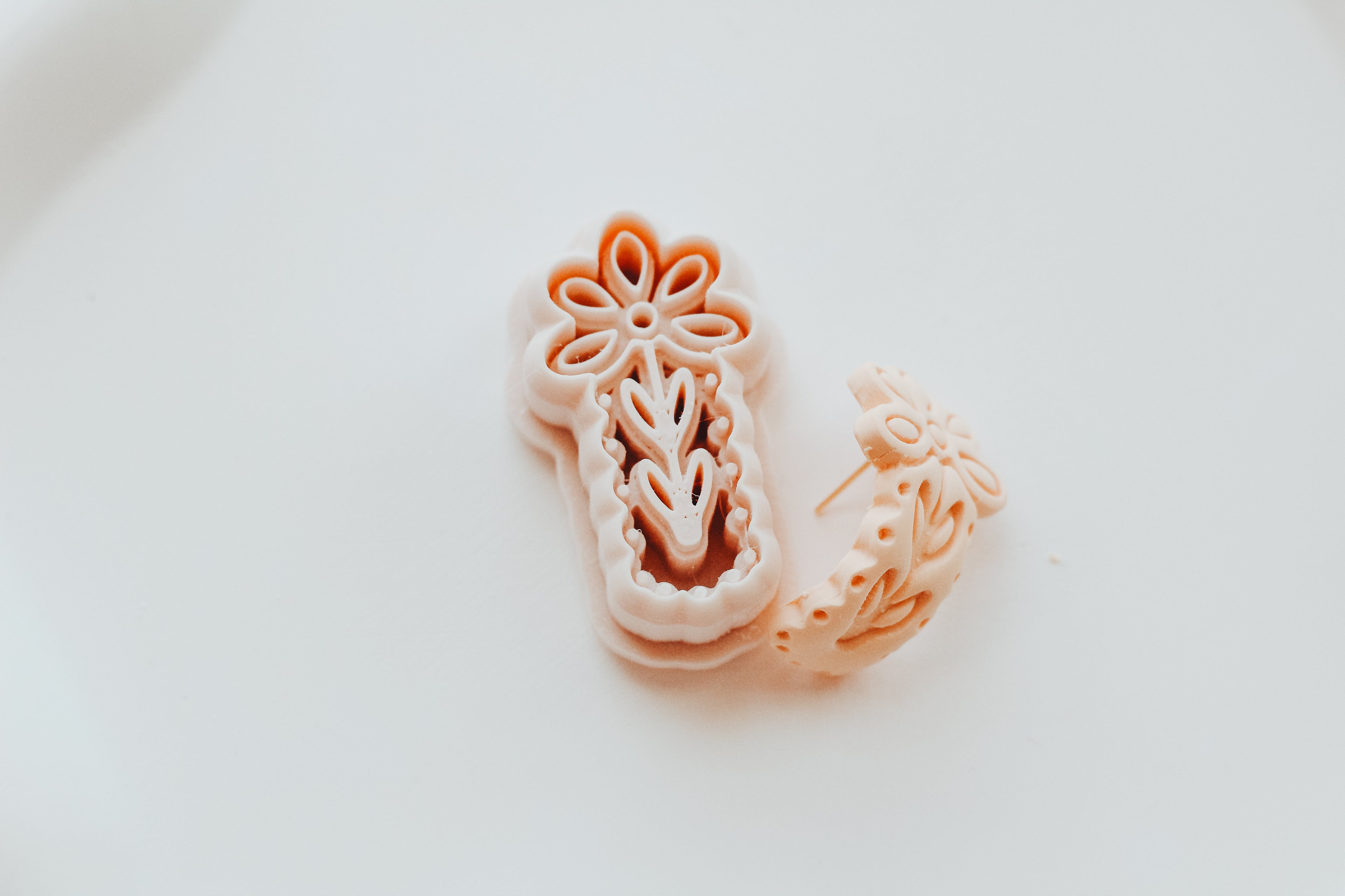 Flower Top Huggie (can also be regular cutter not just huggie!) Clay Cutter Set