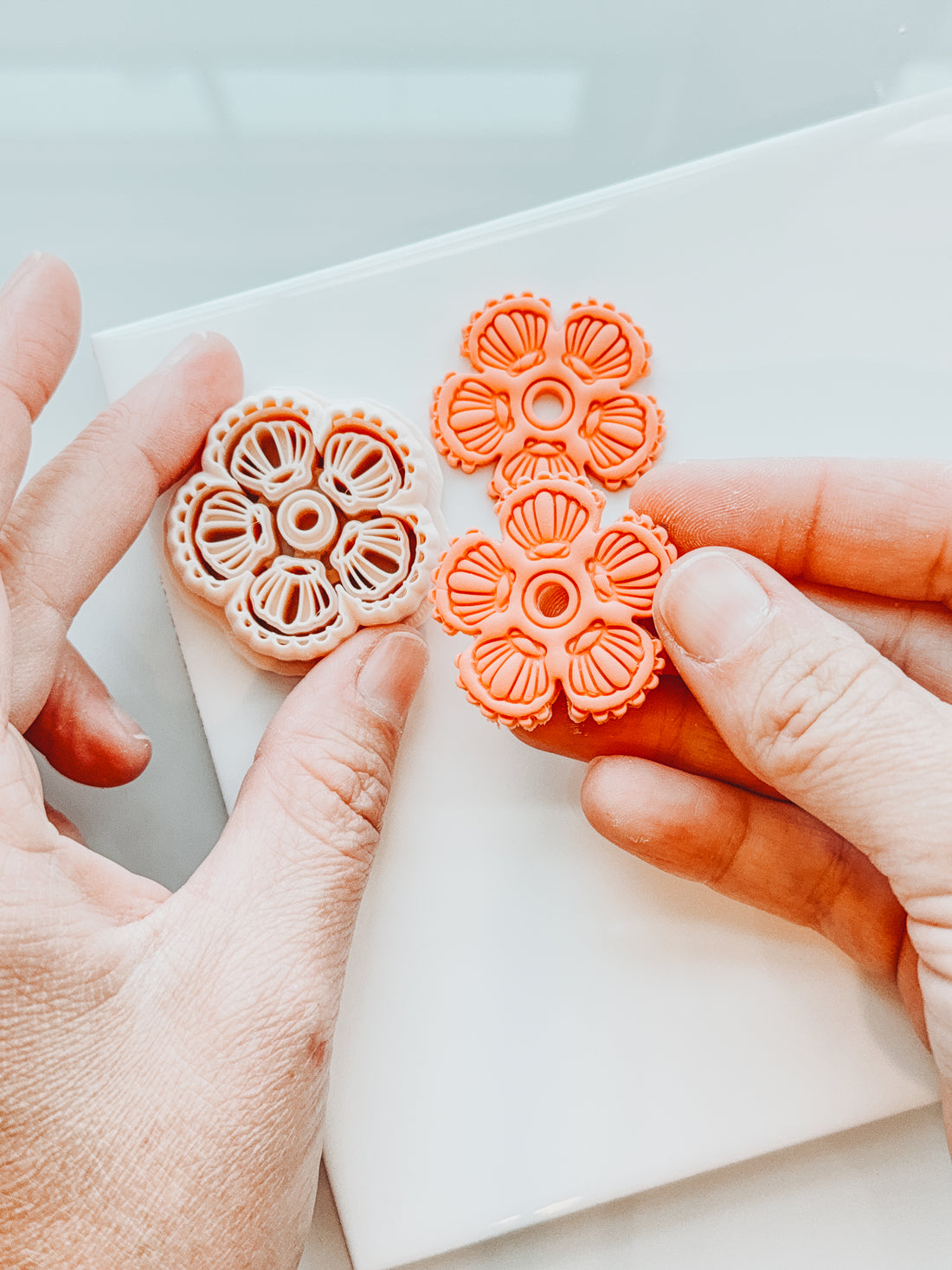 Gracie Scallop Sea Shell Flower Clay Cutter