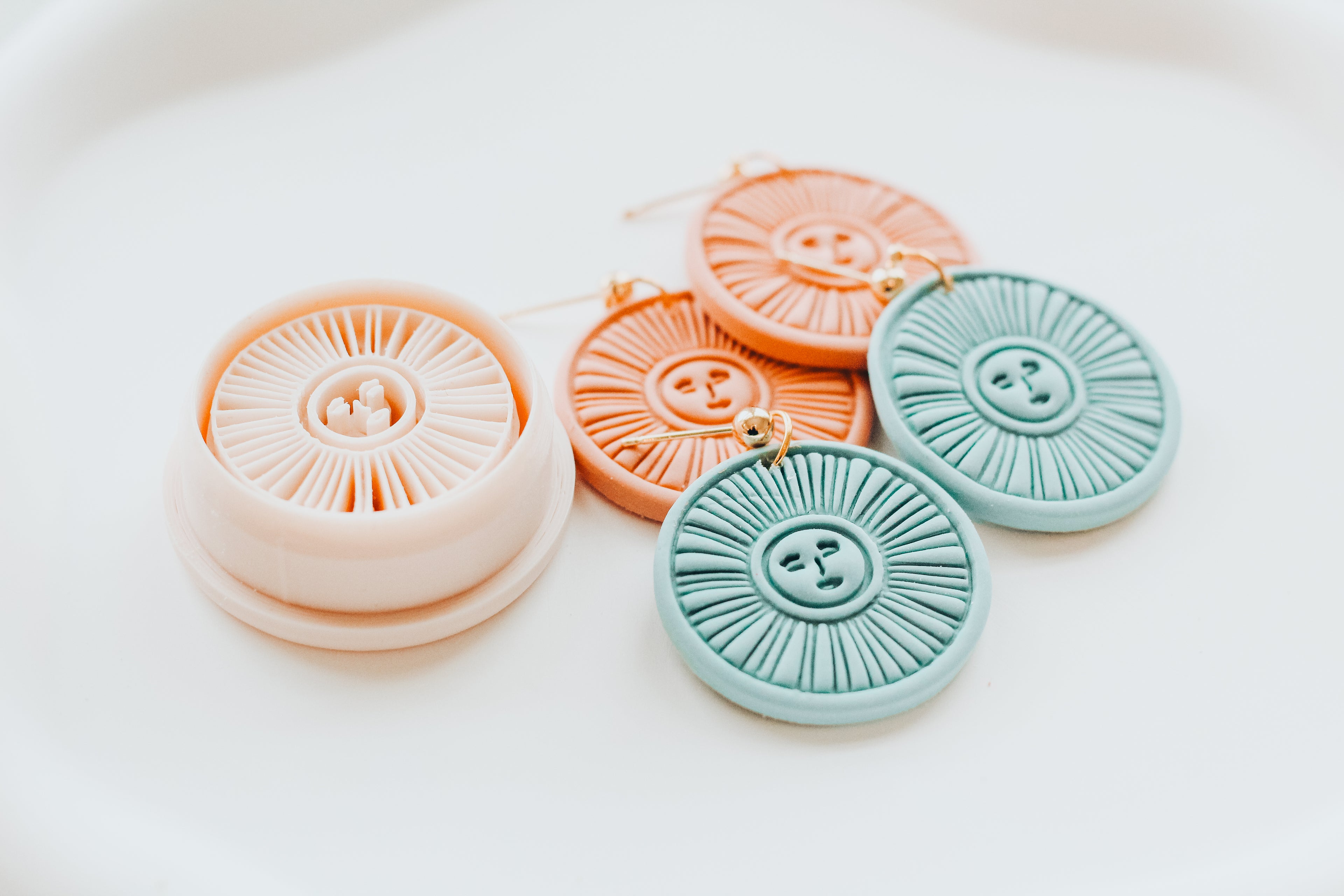 Boho Summer Sun Clay Cutter