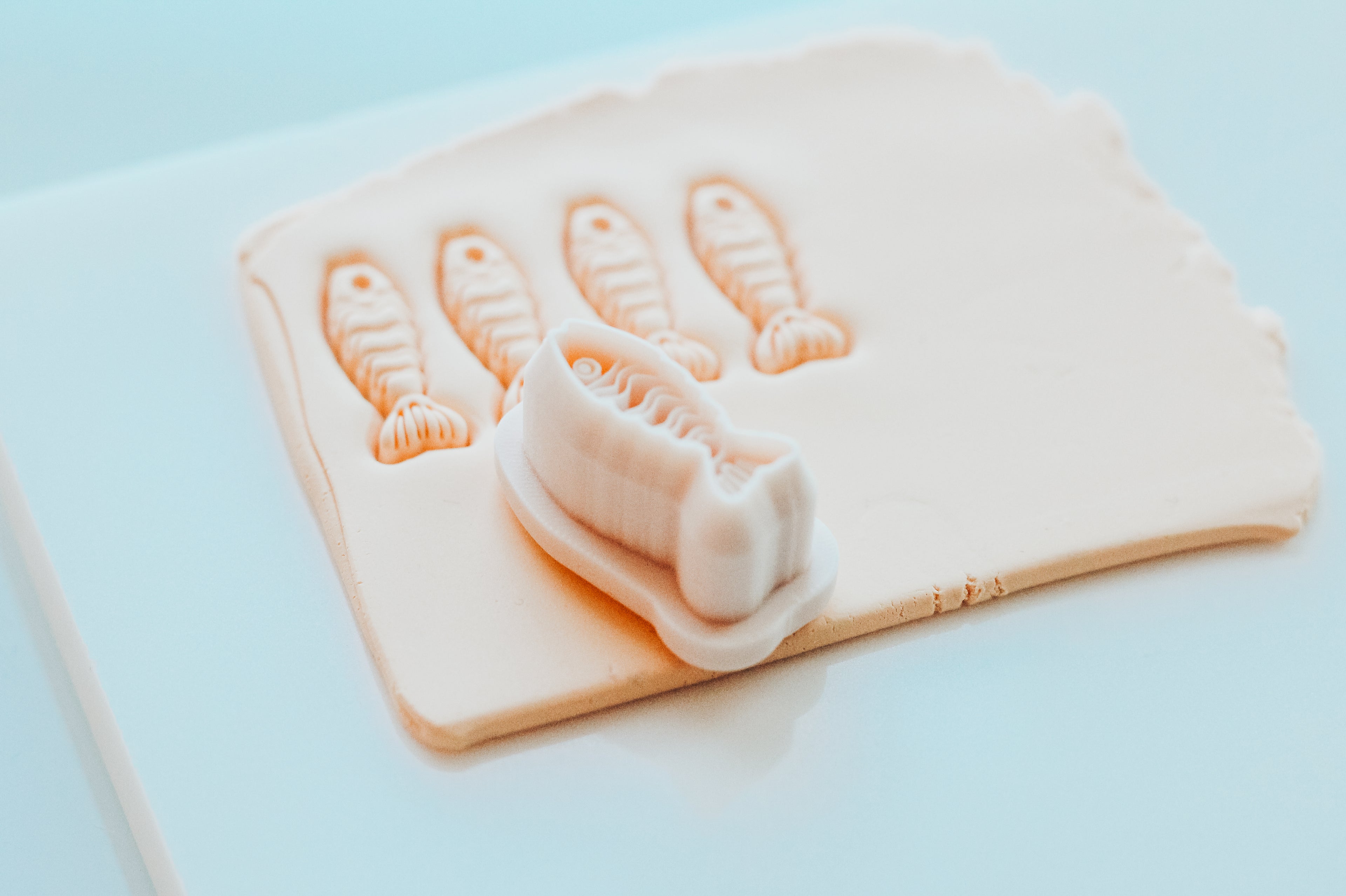 FREE Summer Fish Charm WITH ORDERS $25 or more (MUST ADD TO CART TO RECEIVE) Extra Dainty Precision Clay Cutter