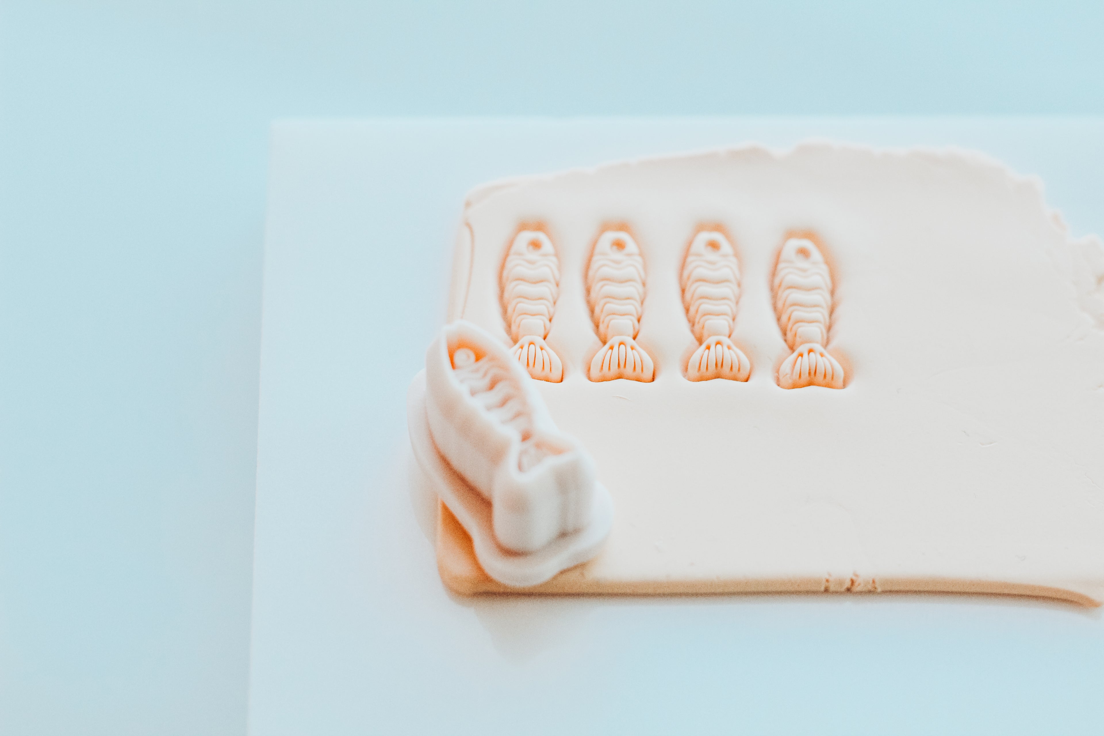 FREE Summer Fish Charm WITH ORDERS $25 or more (MUST ADD TO CART TO RECEIVE) Extra Dainty Precision Clay Cutter