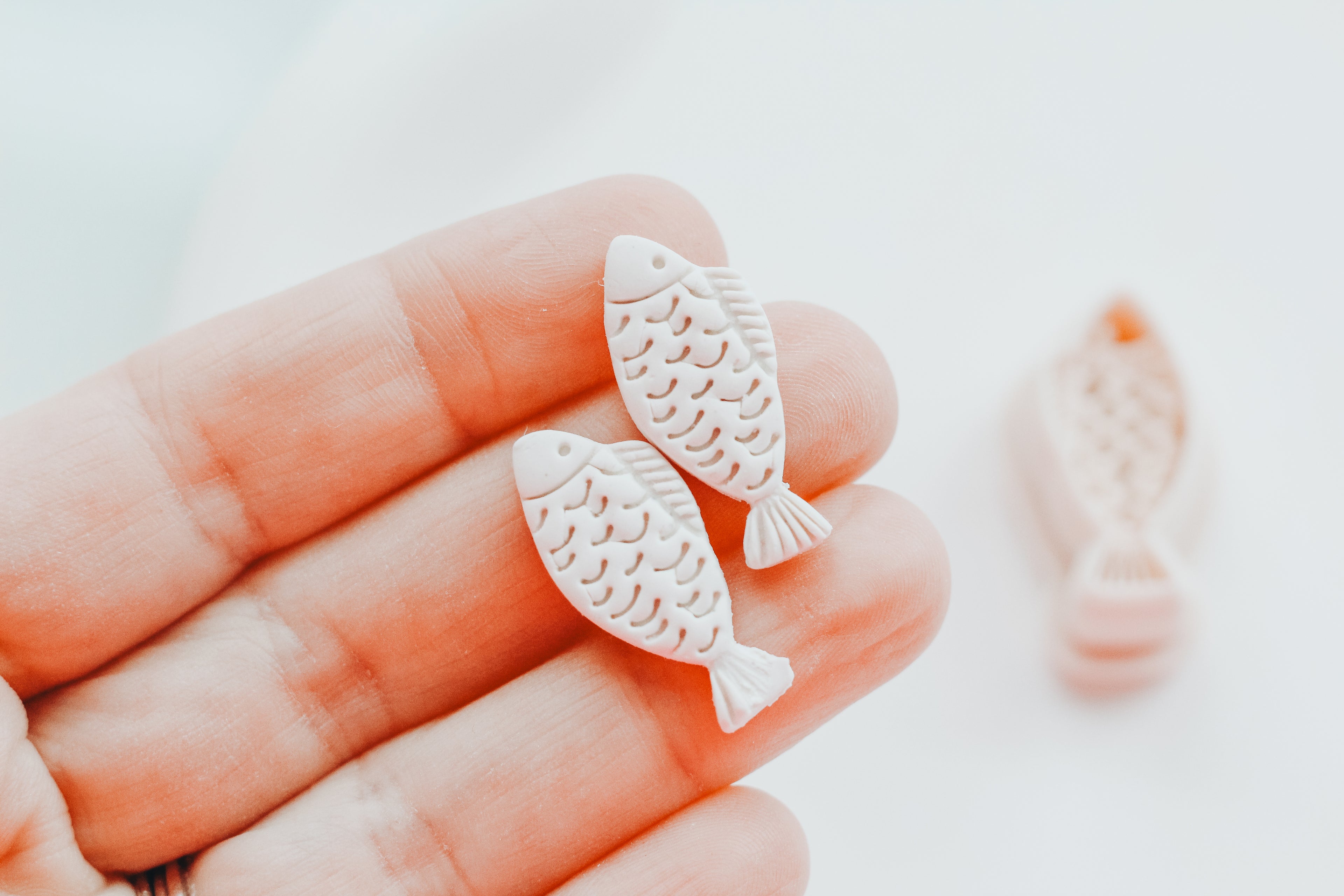 Lush & Wild Fish Clay Earring Cutter