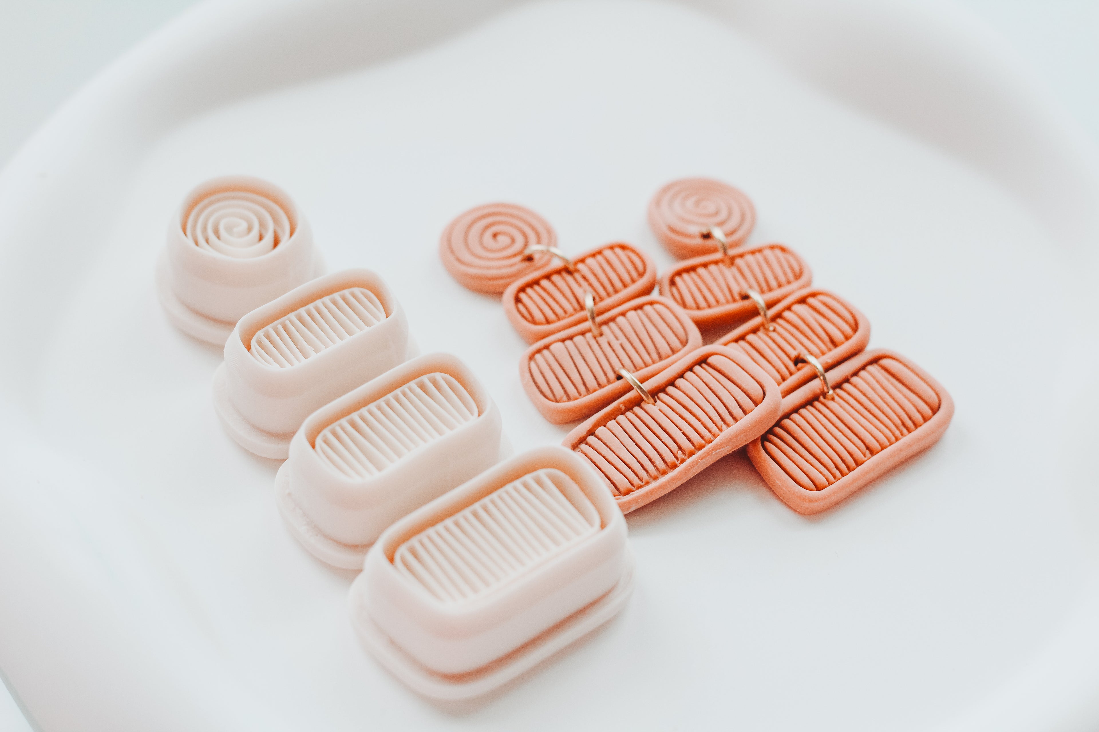 Lush & Wild 6 - Four Piece Clay Earring Cutter