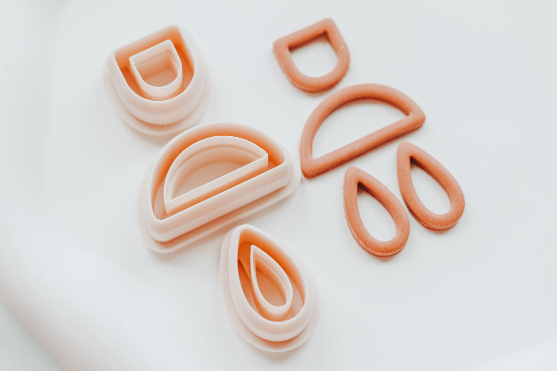 Lush & Wild 5 Skinny Three Piece Set Clay Earring Cutter