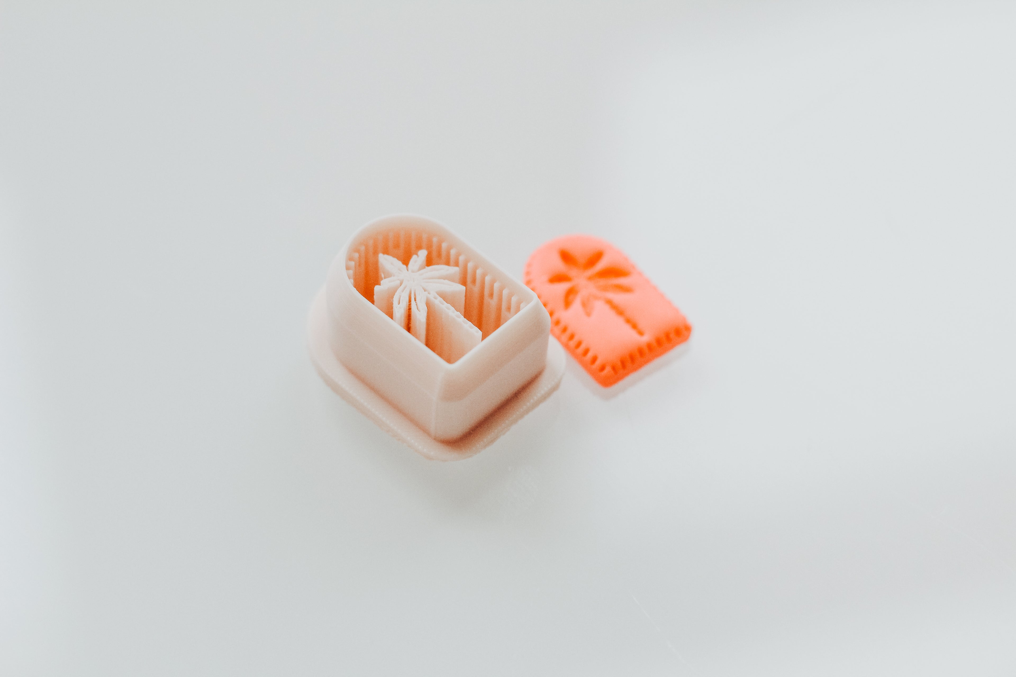 Mini Vintage Palm Charm Extra Dainty Precision Clay Cutter