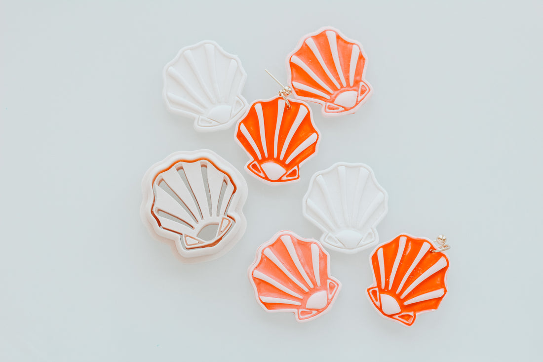 Full Press Scallop Shell Forever Shells Clay Cutter