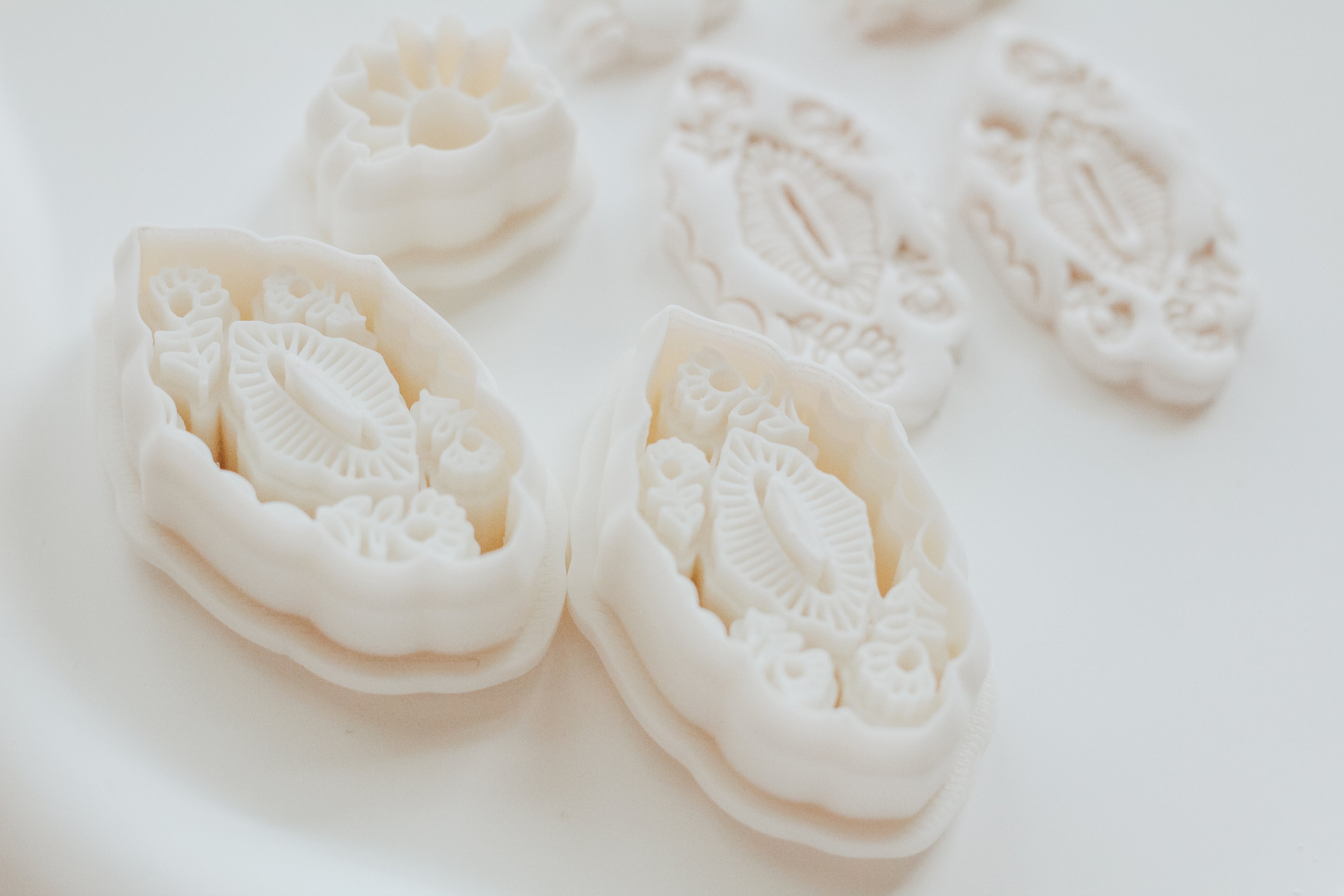 Bloom Mirrored Set Clay Earring Cutter