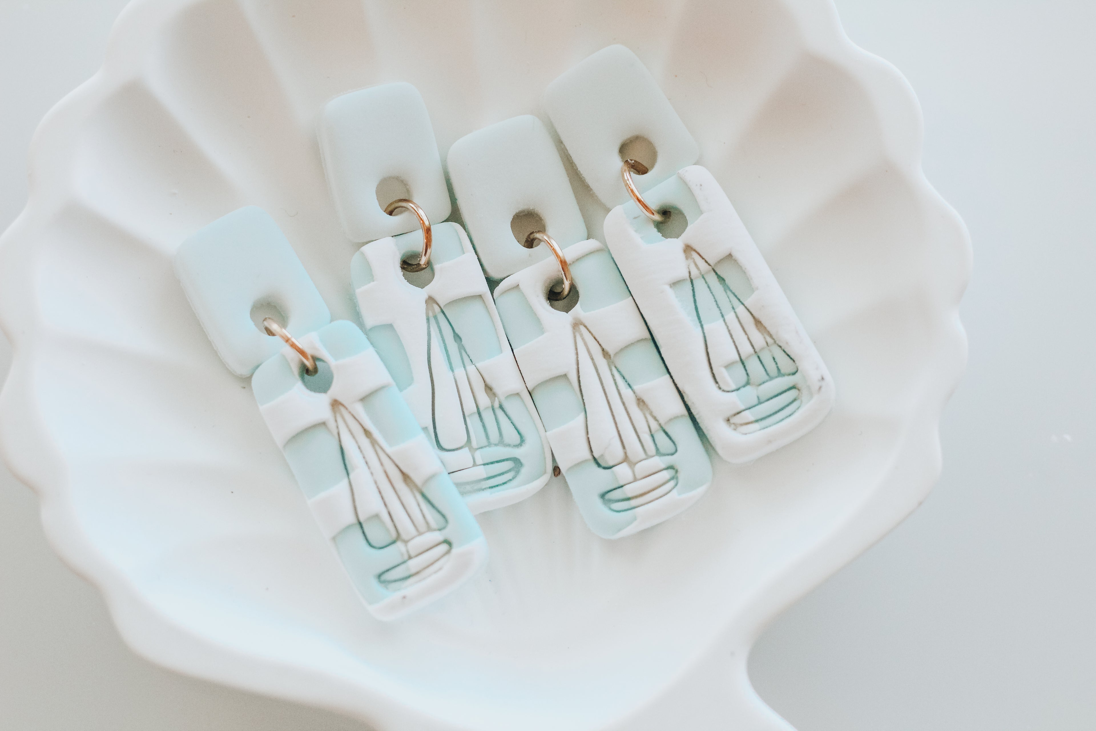 Tall Ship Sailboat Clay Cutter Set