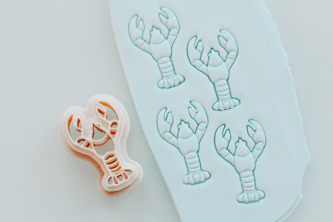 Lobster Embossed Clay Cutter