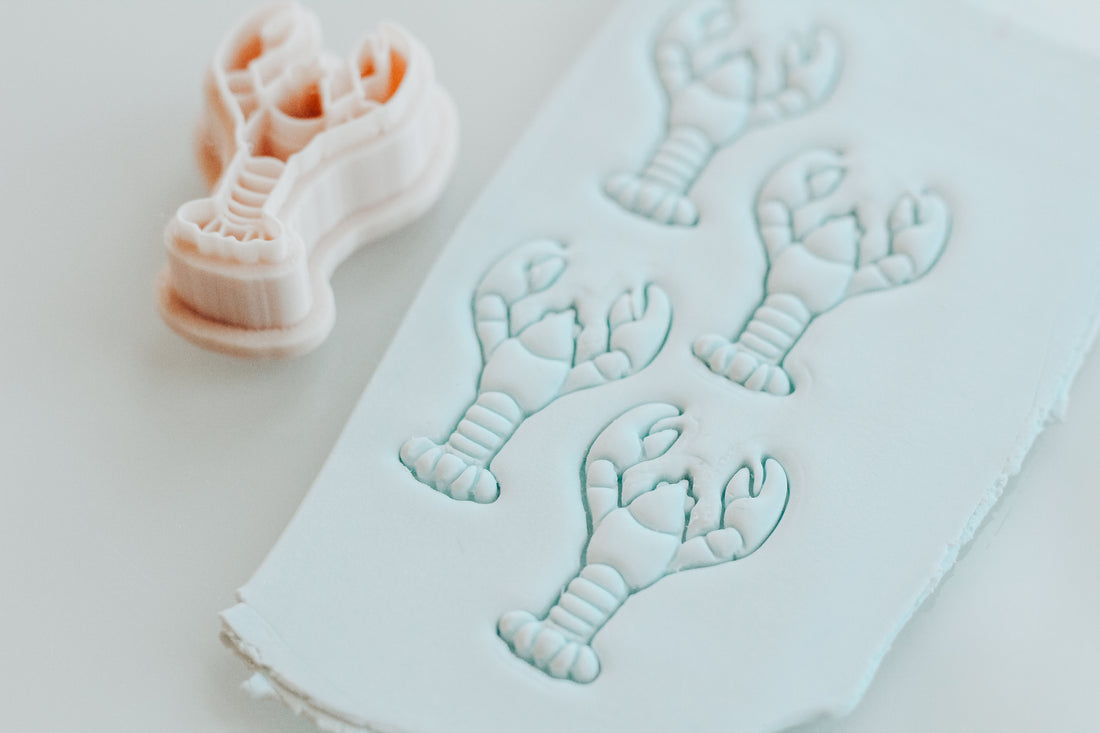 Lobster Embossed Clay Cutter