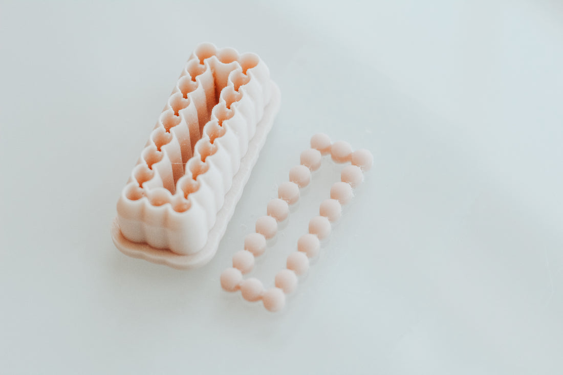 Long Rectangle Bubble Skinny Clay Cutter