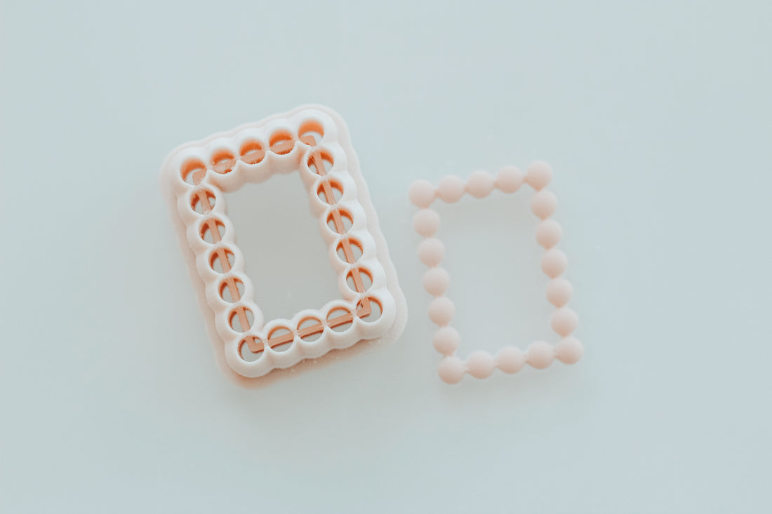 Short Rectangle Bubble Skinny Clay Cutter