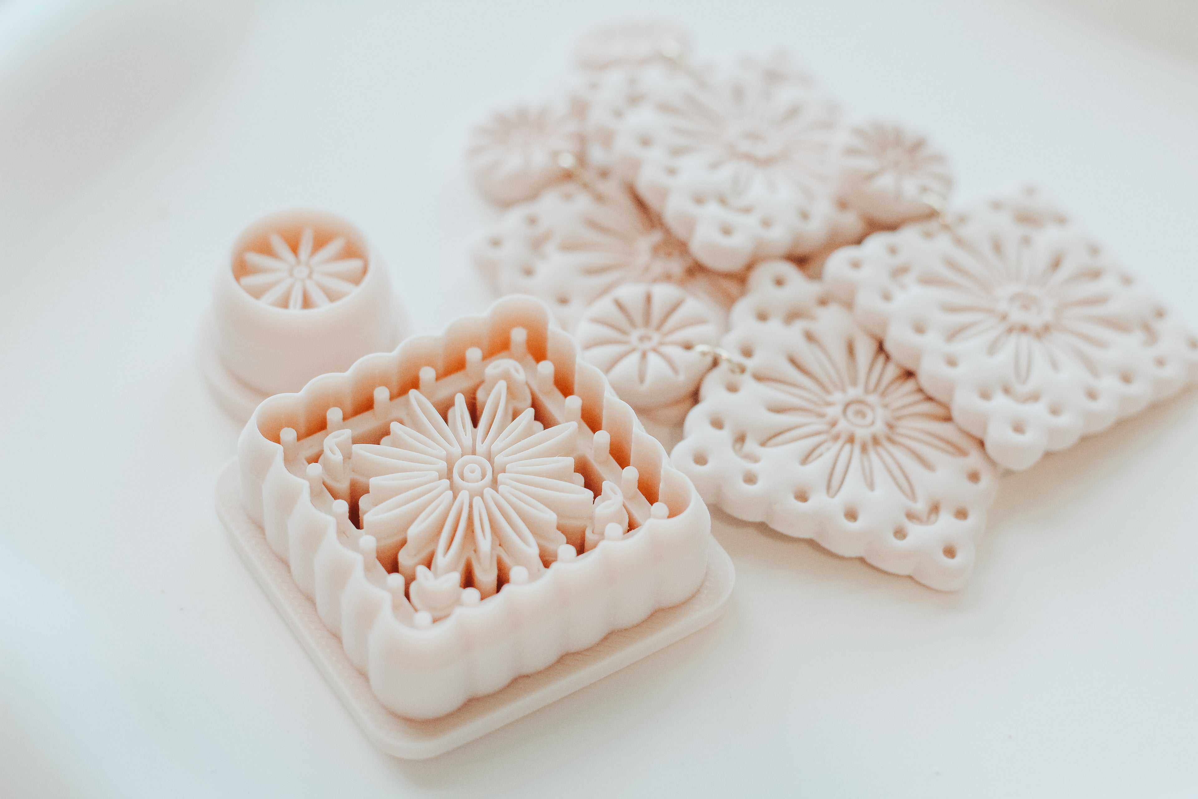 Daisy Blossom Bloom Clay Cutter Set