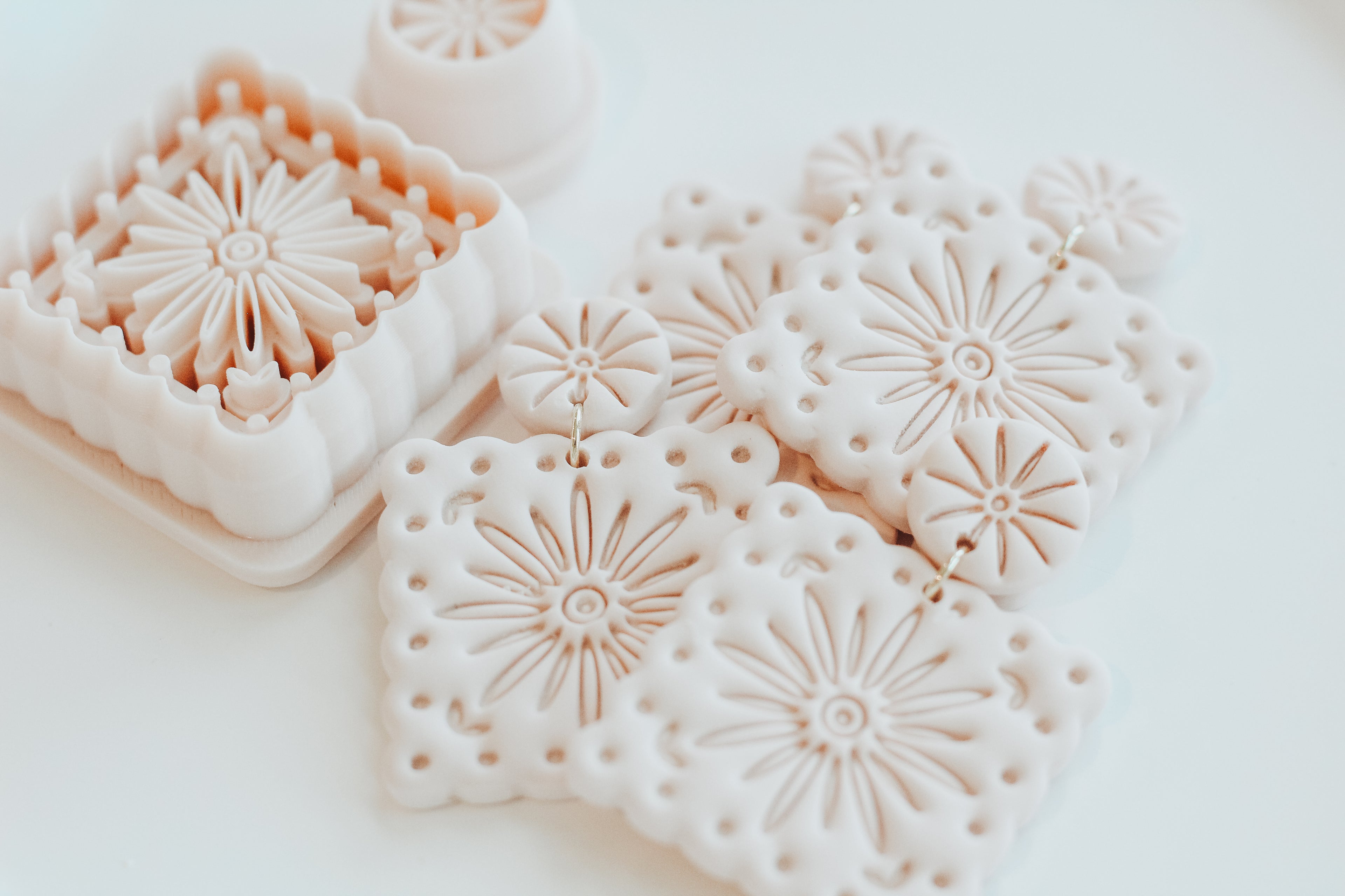 Daisy Blossom Bloom Clay Cutter Set
