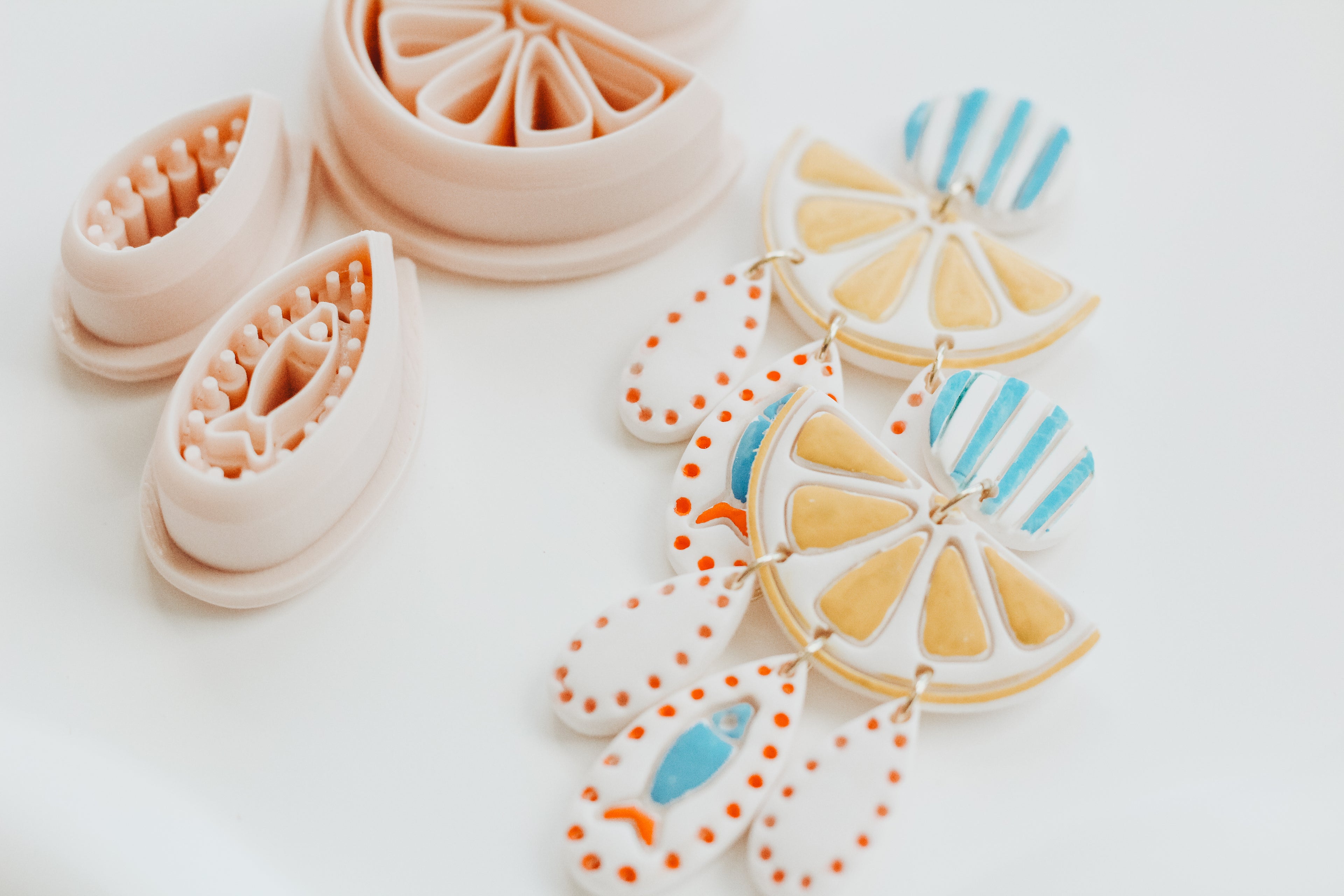 Lemon Sardine 4 Piece Clay Cutter Set