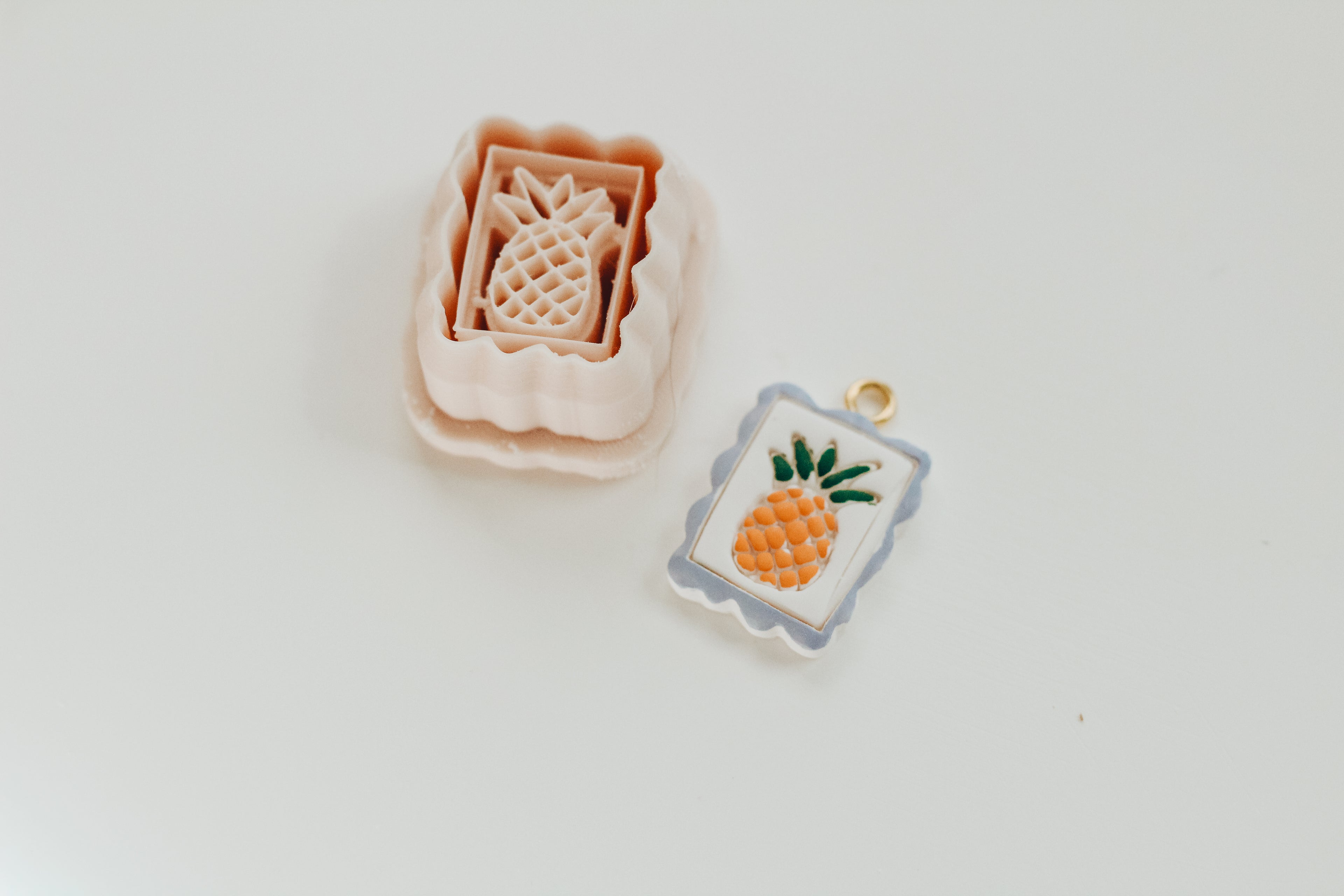 Pineapple Precision Clay Charm Cutter
