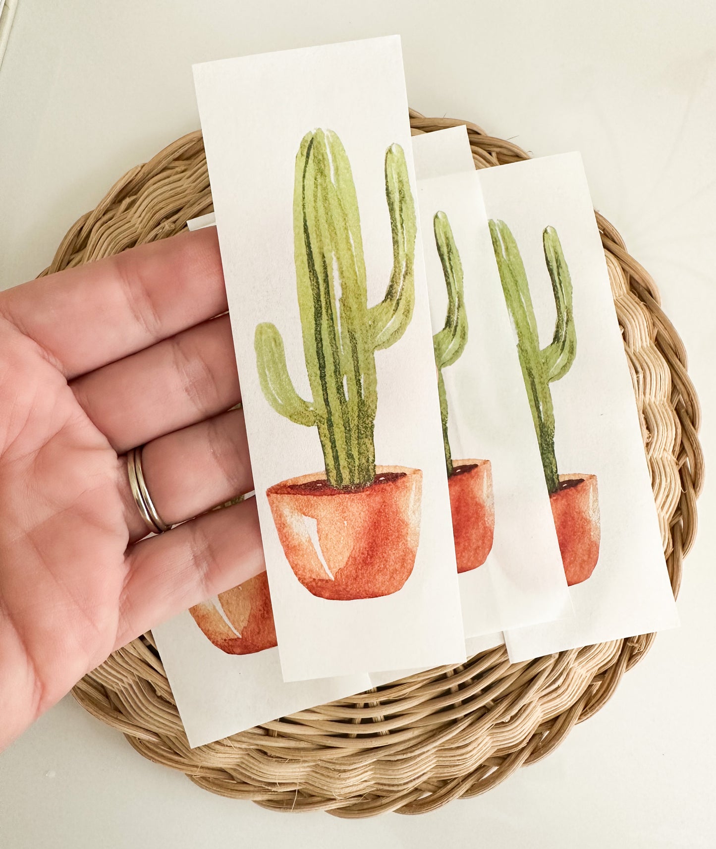 Transfer Paper 70 (Cactus for Large Bookmark)