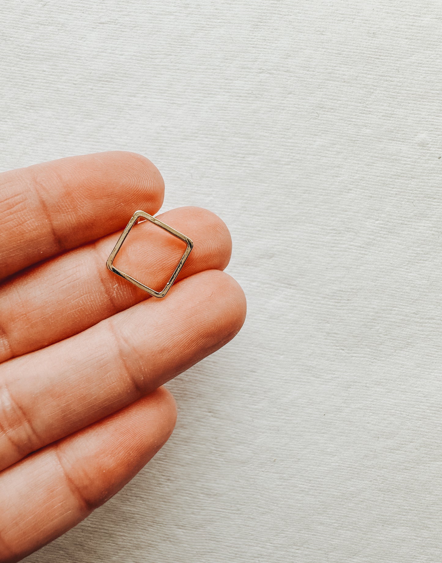 Square Earring Post (Set of 2)