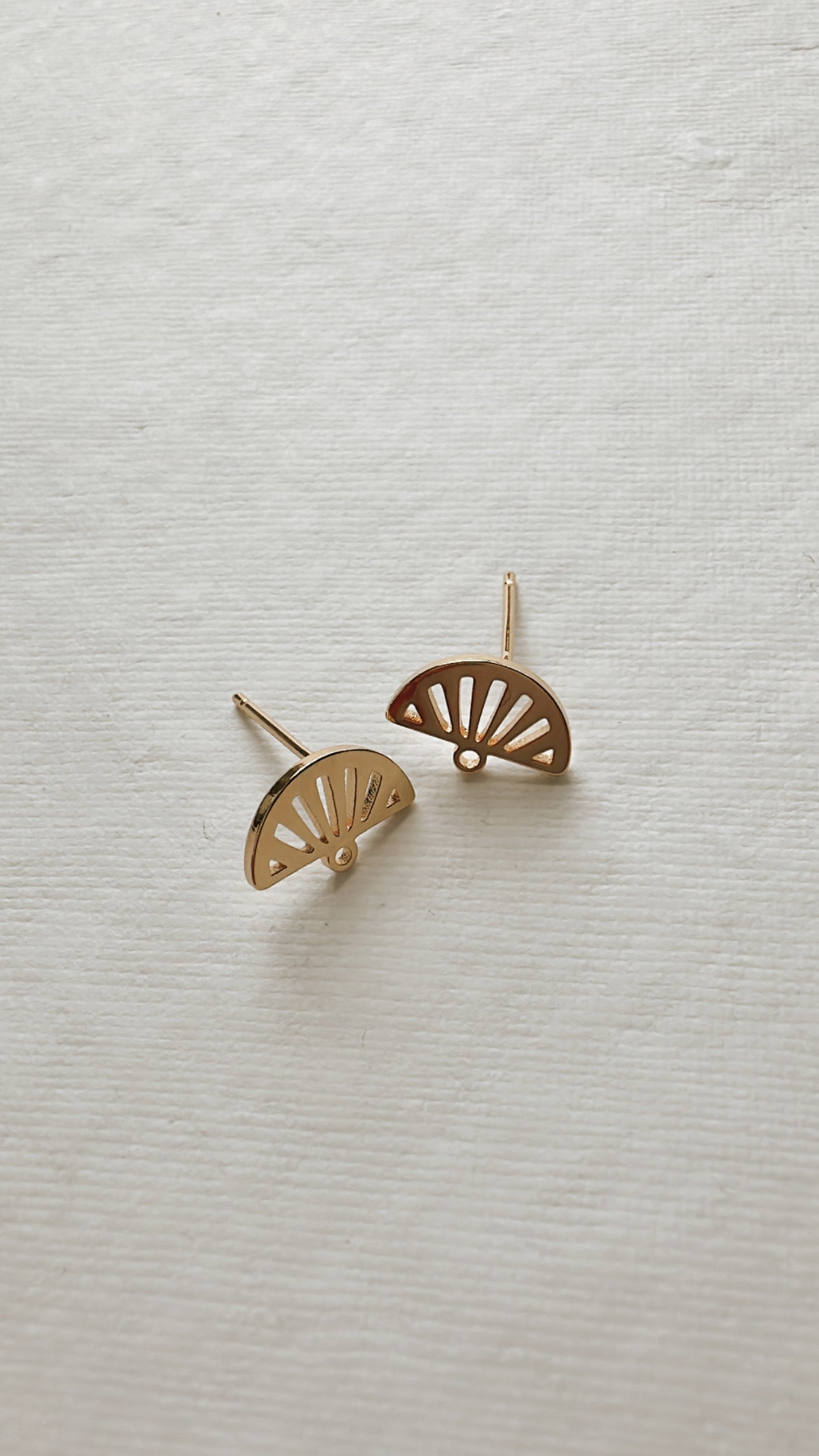 Gold Plated Fan Post