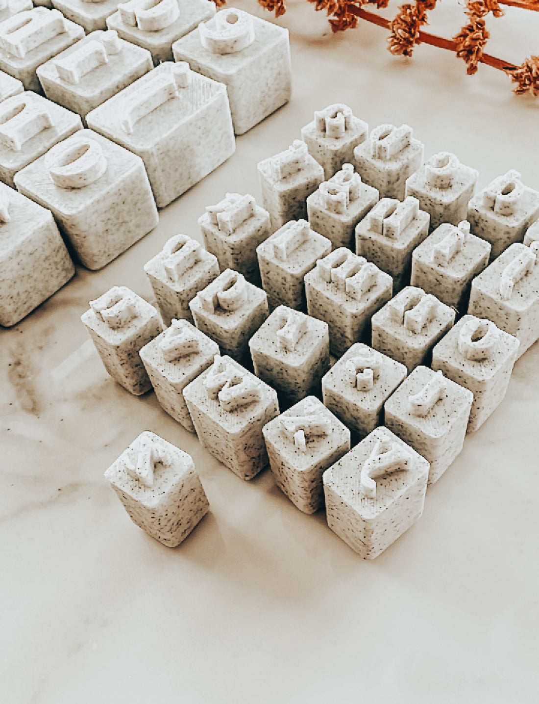 Boho Letter Stamps - 0.25"