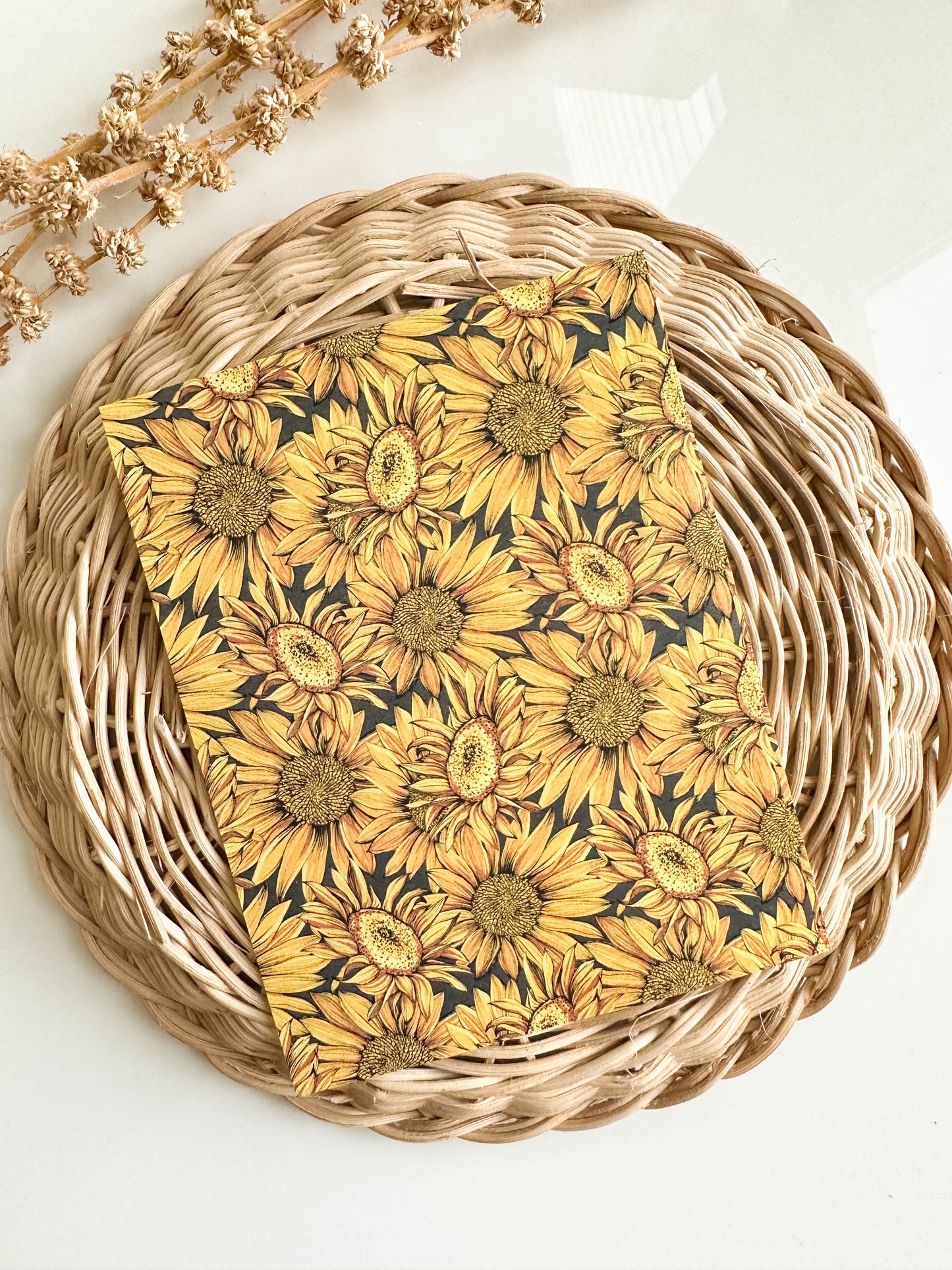 Transfer Paper 11 (Black Sunflower)
