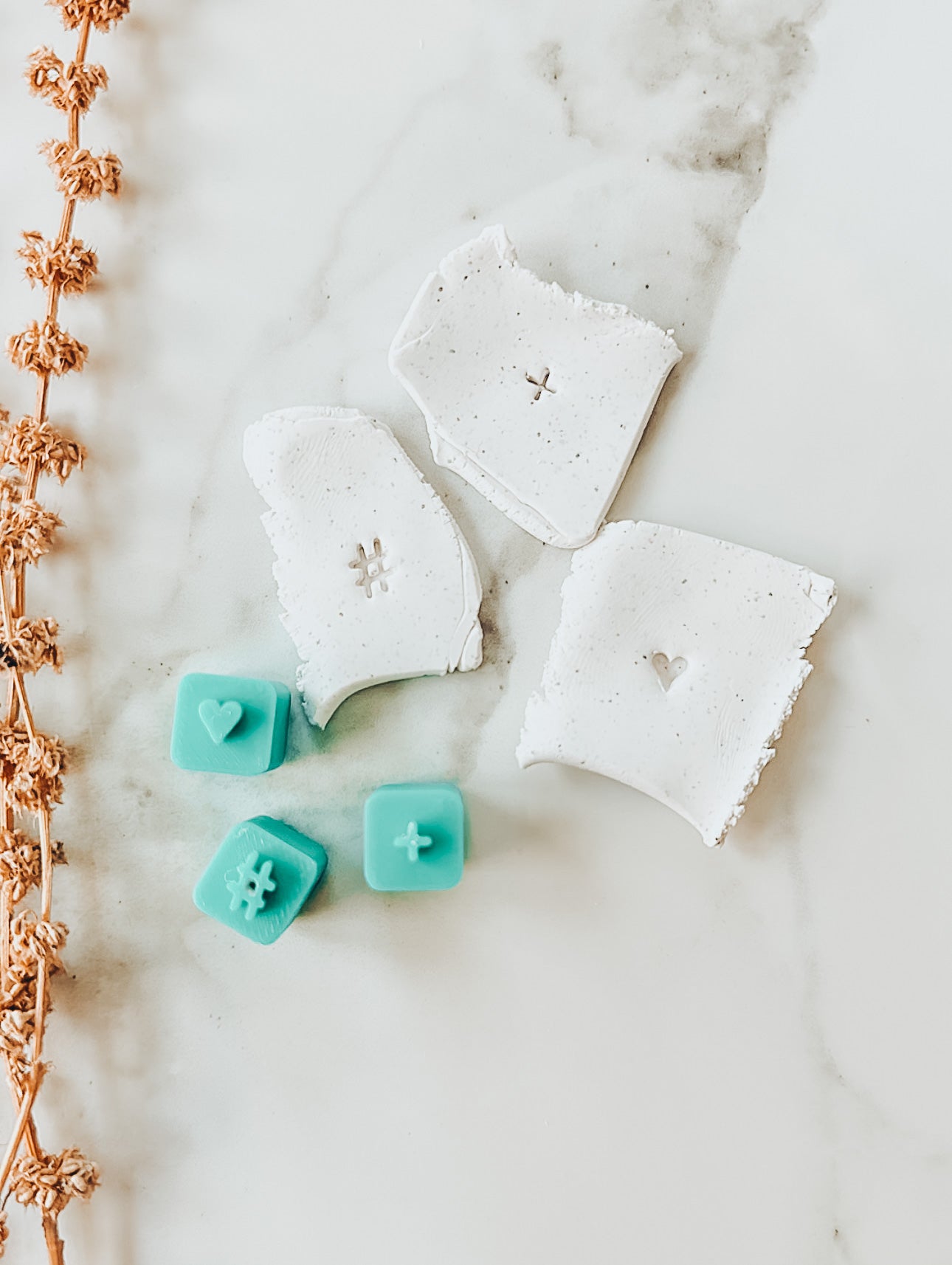 Symbol Stamps For Polymer Clay