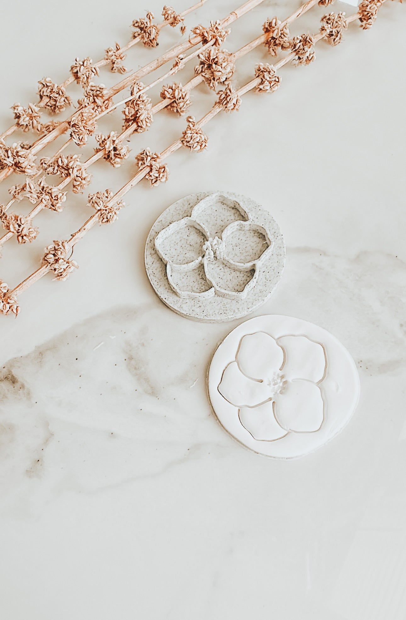 Flower Clay Stamp