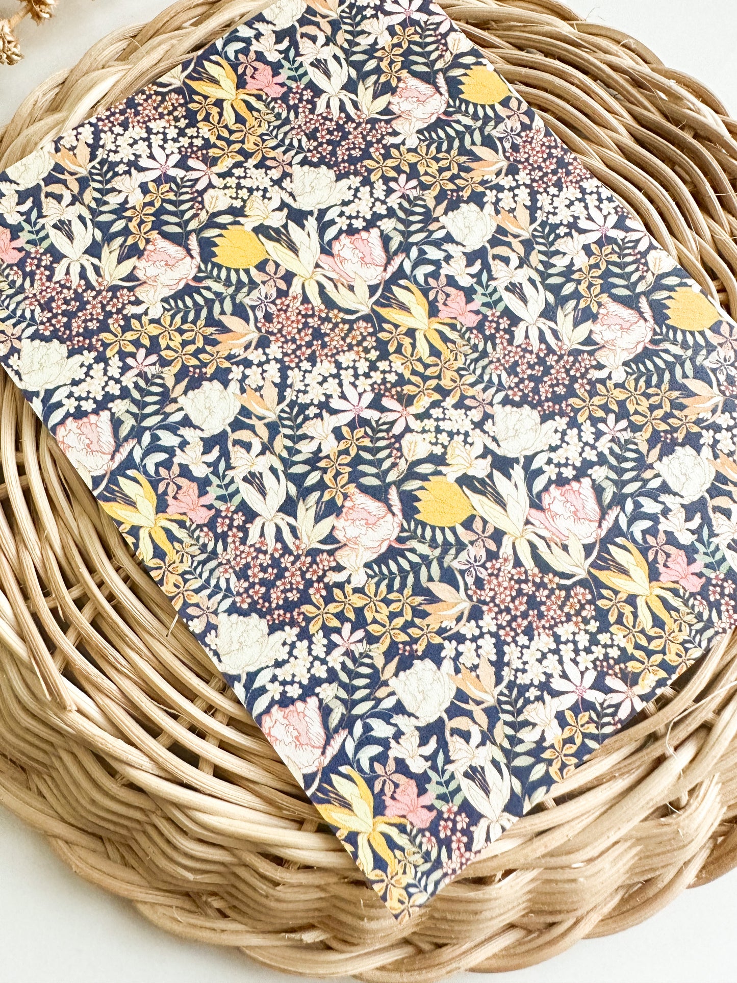 Transfer Paper 48 (Dark Blue Vintage Floral)